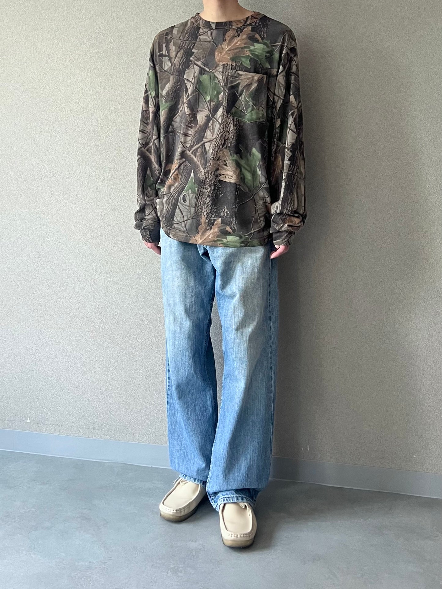 00's TRAIL CREST realtree patterned L/S t-shirt
