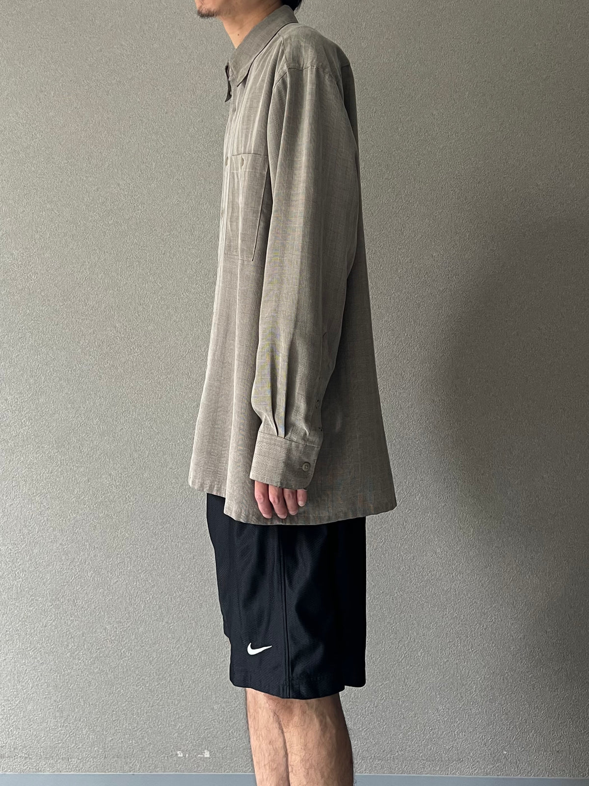 90's pierre cardin rayon shirt