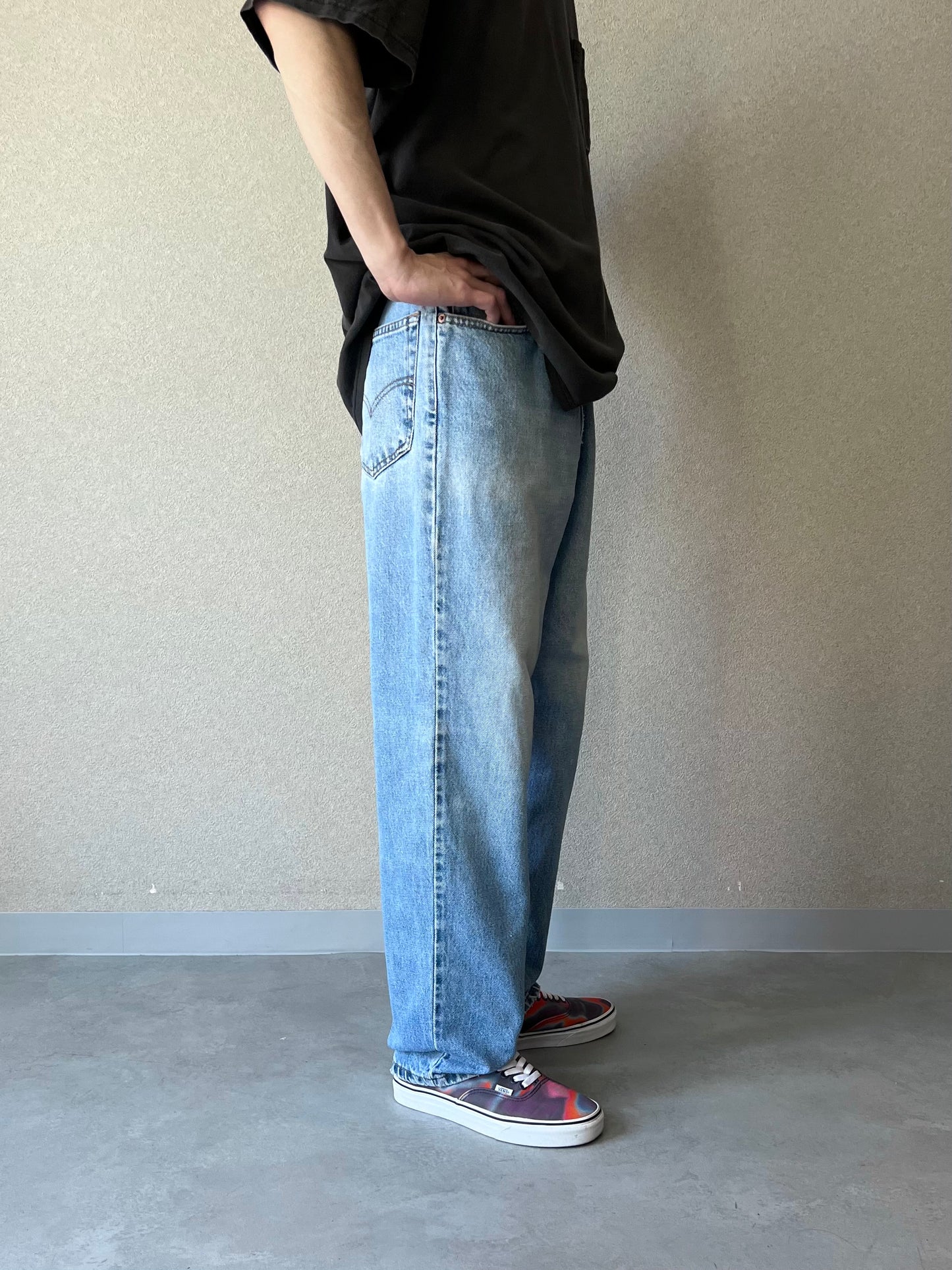 90's Levi's 550 denim pants “Made in MEXICO”