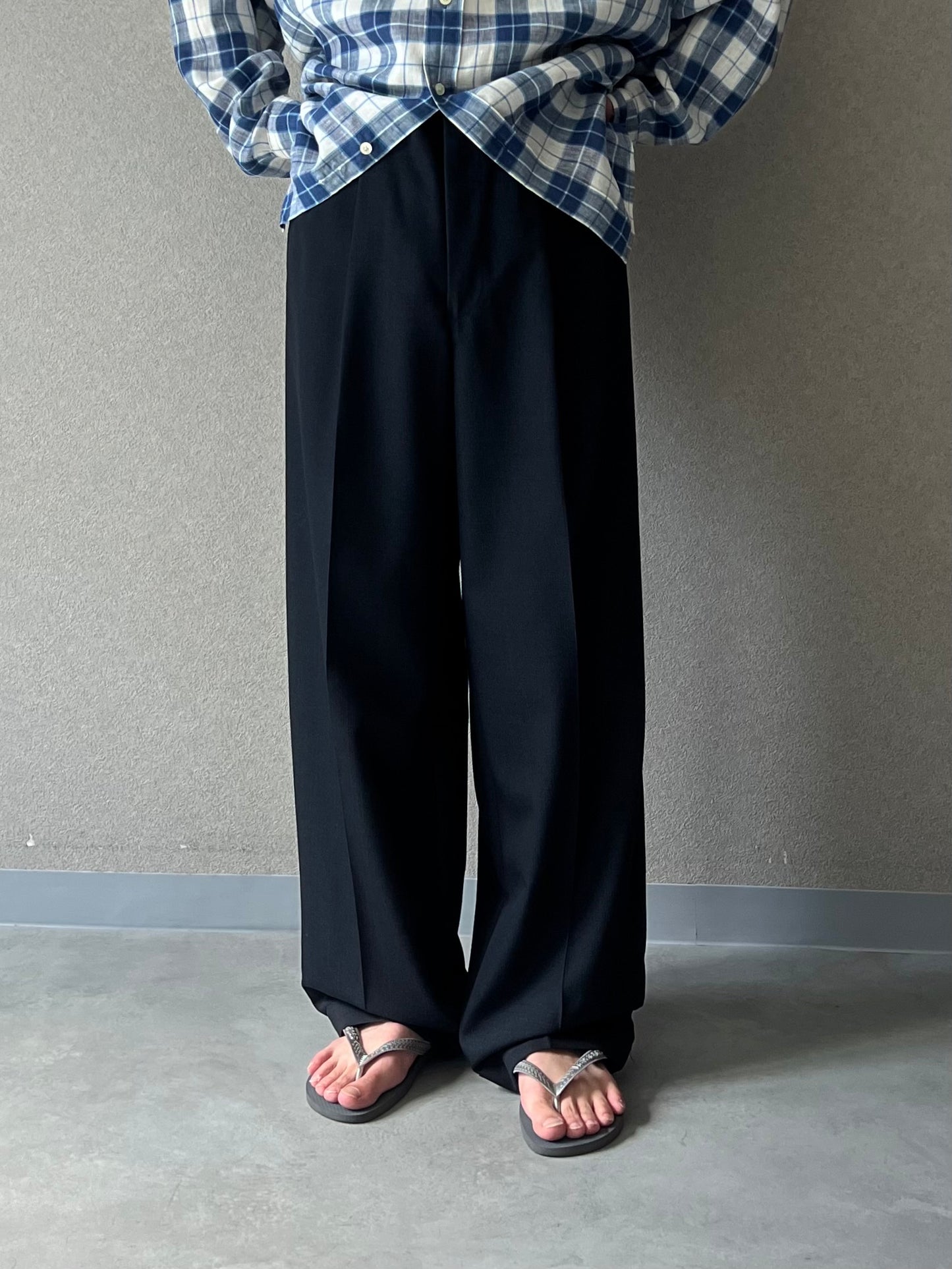 90's ARMANI wool slacks