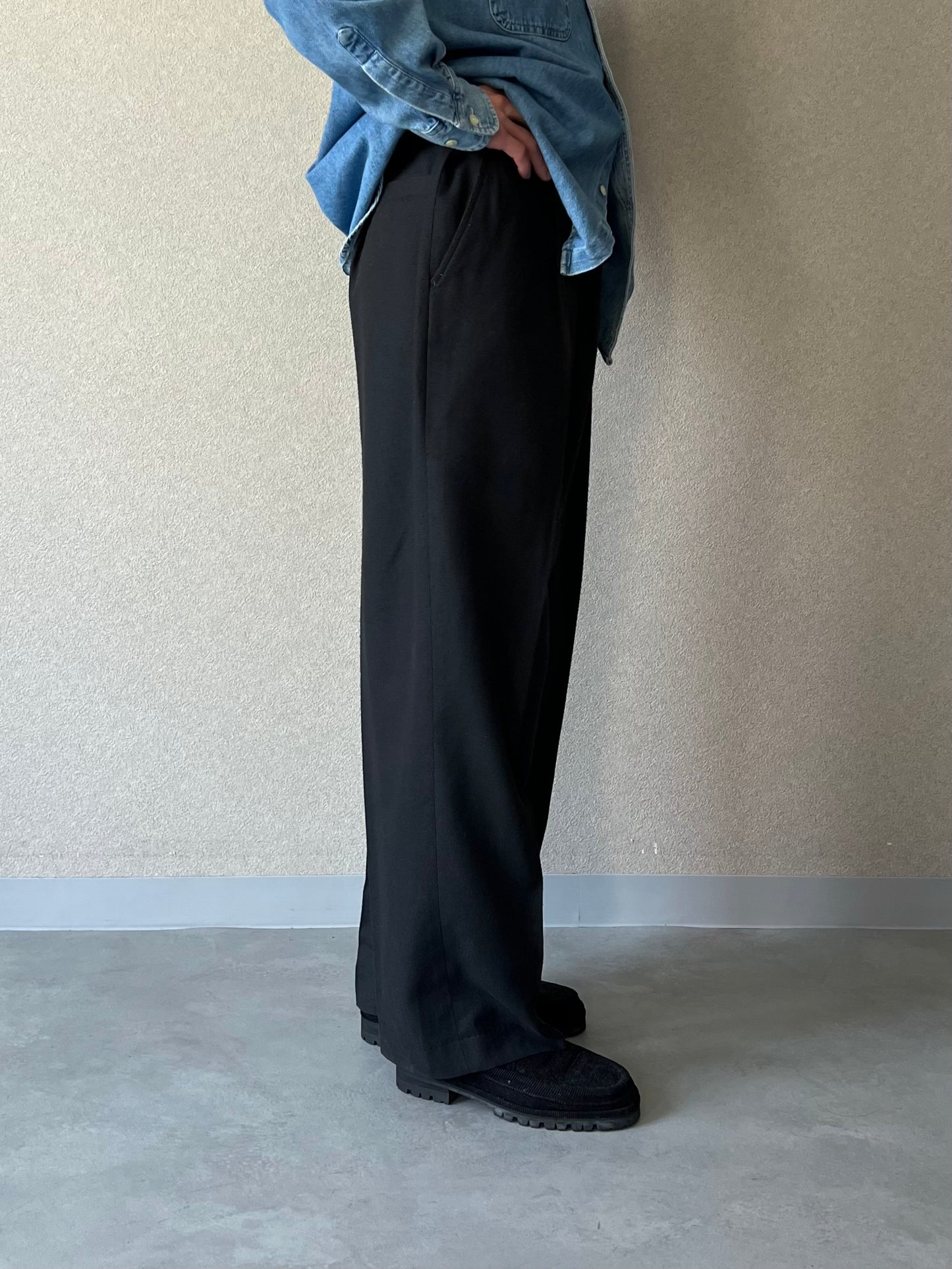 90's〜 claiborne linen slacks