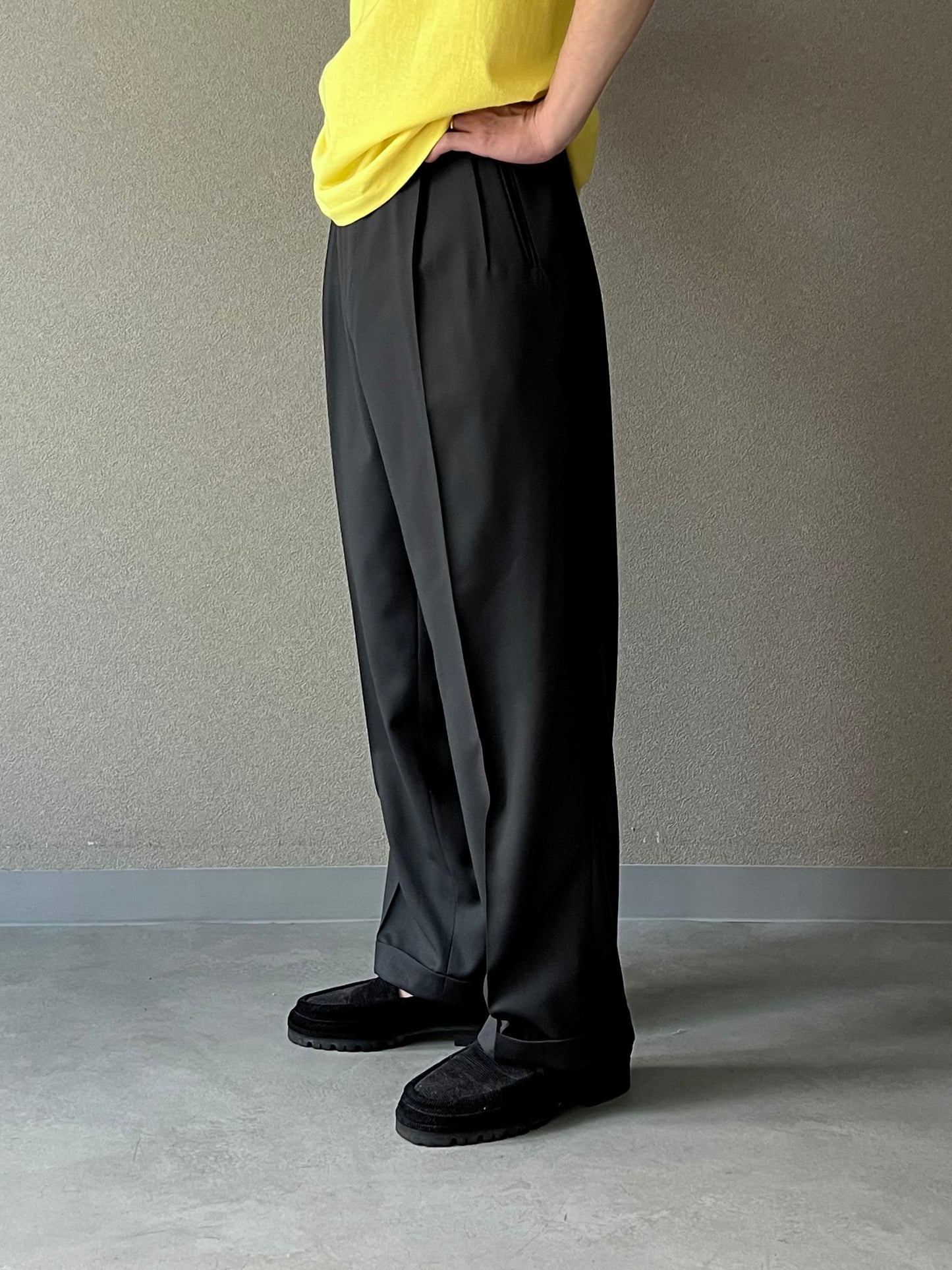 80's〜 Ungarelli wool slacks “Made in ITALY”