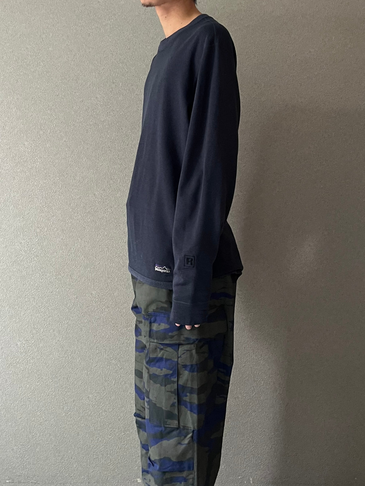 00's patagonia R.5 L/S shirt “Made in USA”