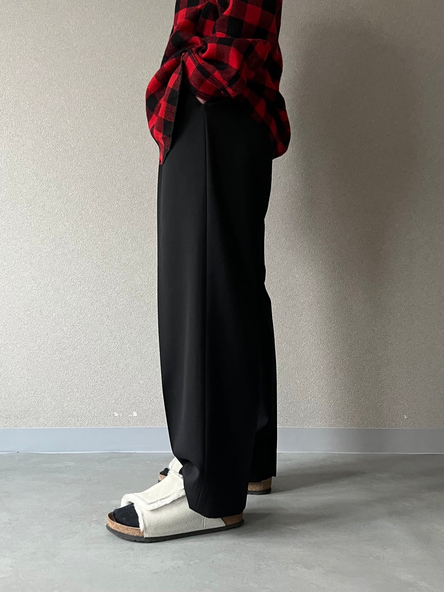 00's PRONT-UOMO wool slacks