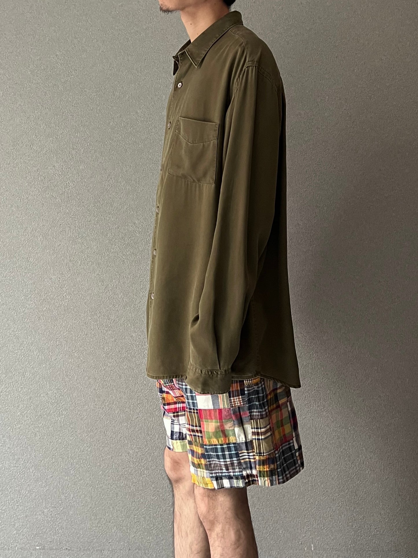 90's PERRY ELLIS pique shirt
