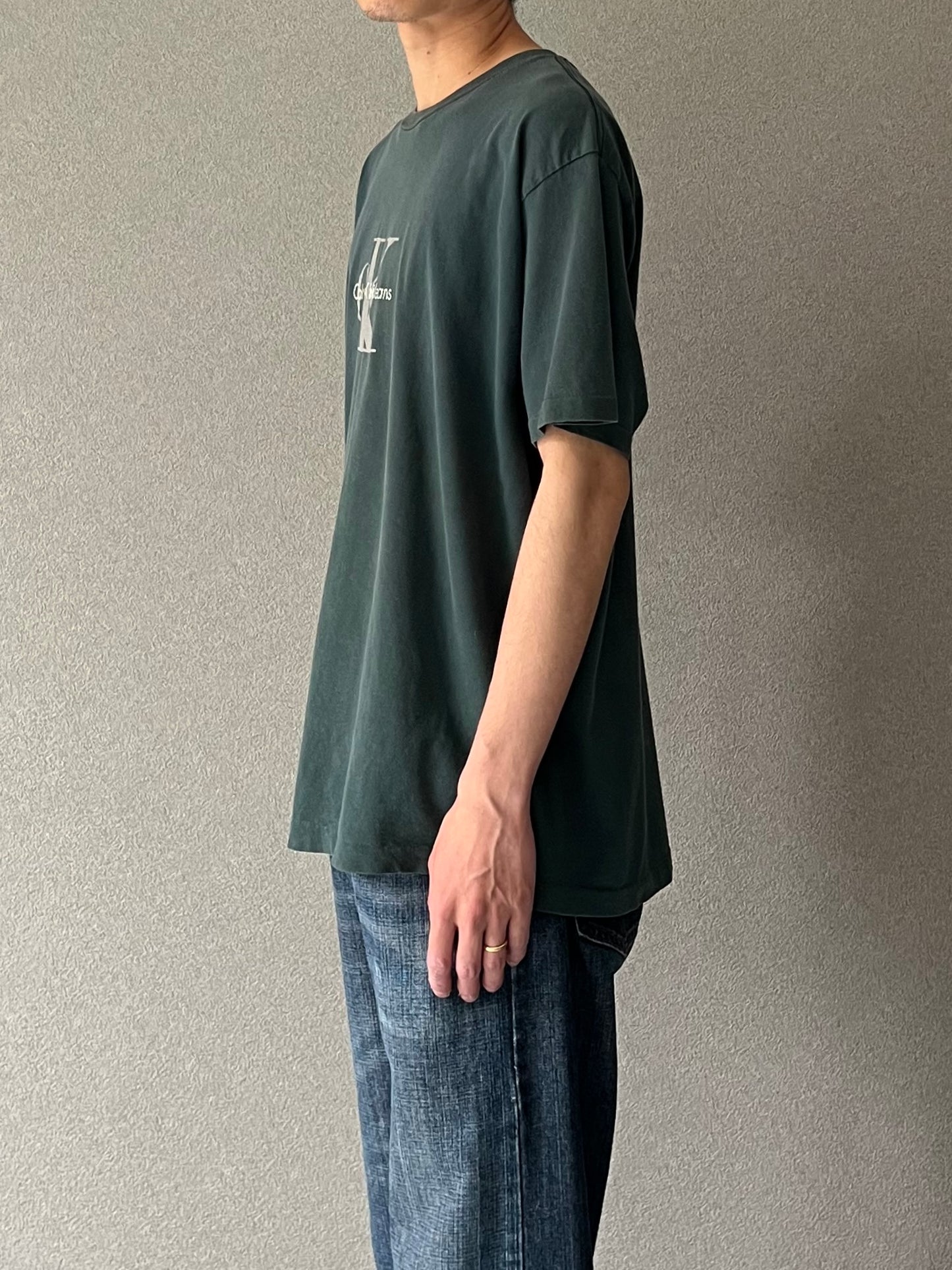 90's Calvin Klein printed t-shirt “Made in USA”