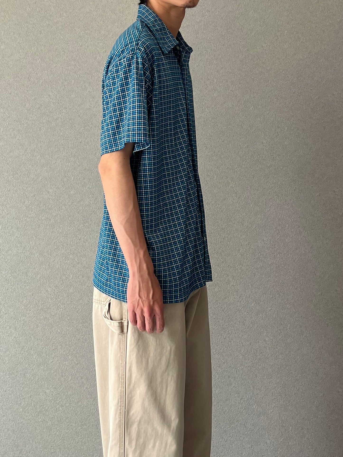 90's〜 GAP S/S polyester shirt