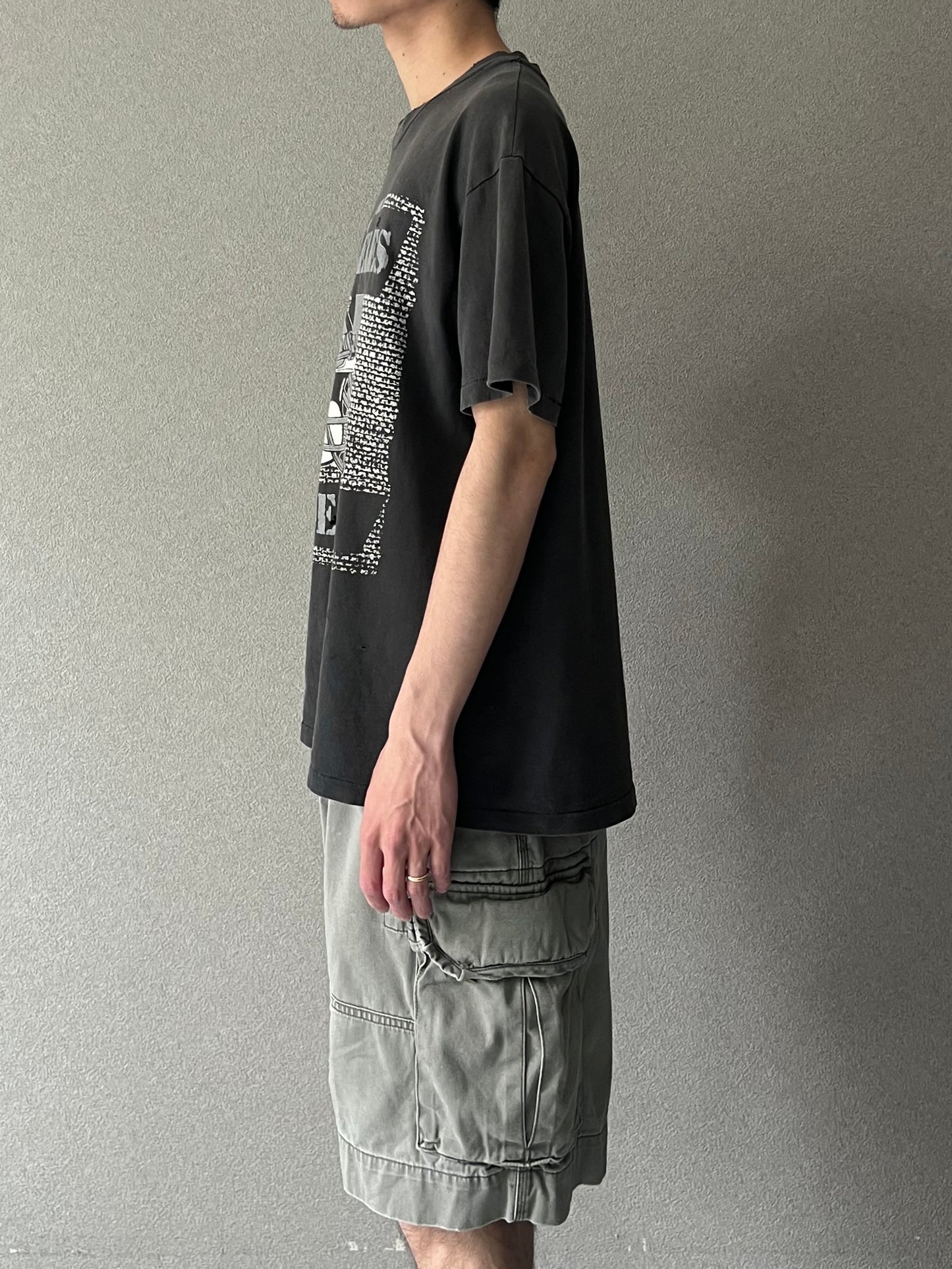 90's LOS ANGELES RAIDERS printed t-shirt