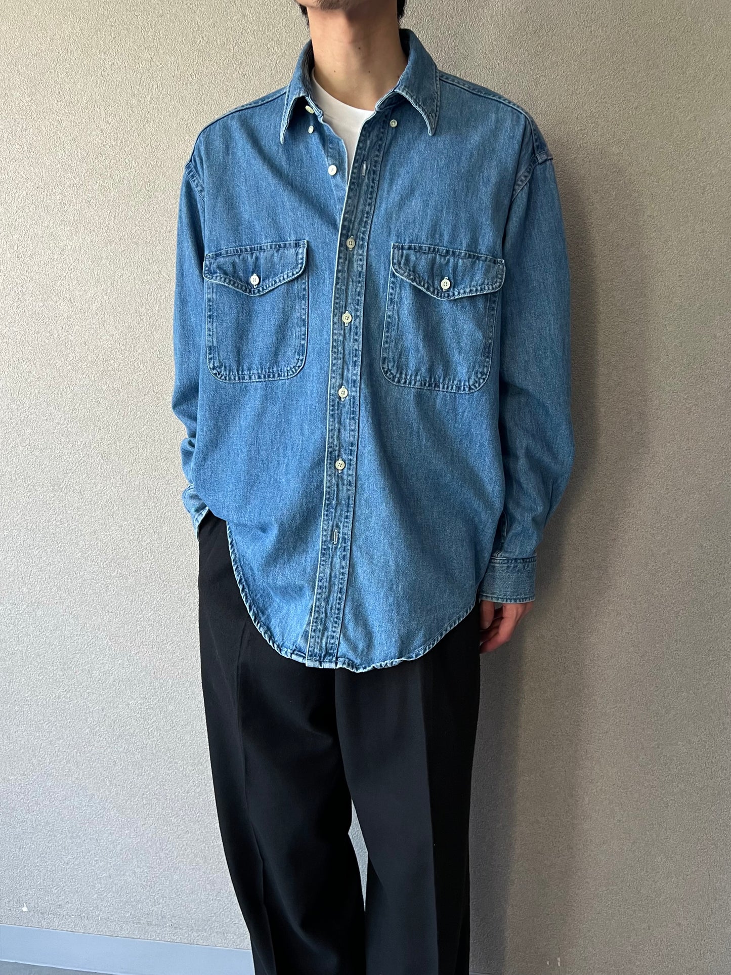 90's GAP denim shirt