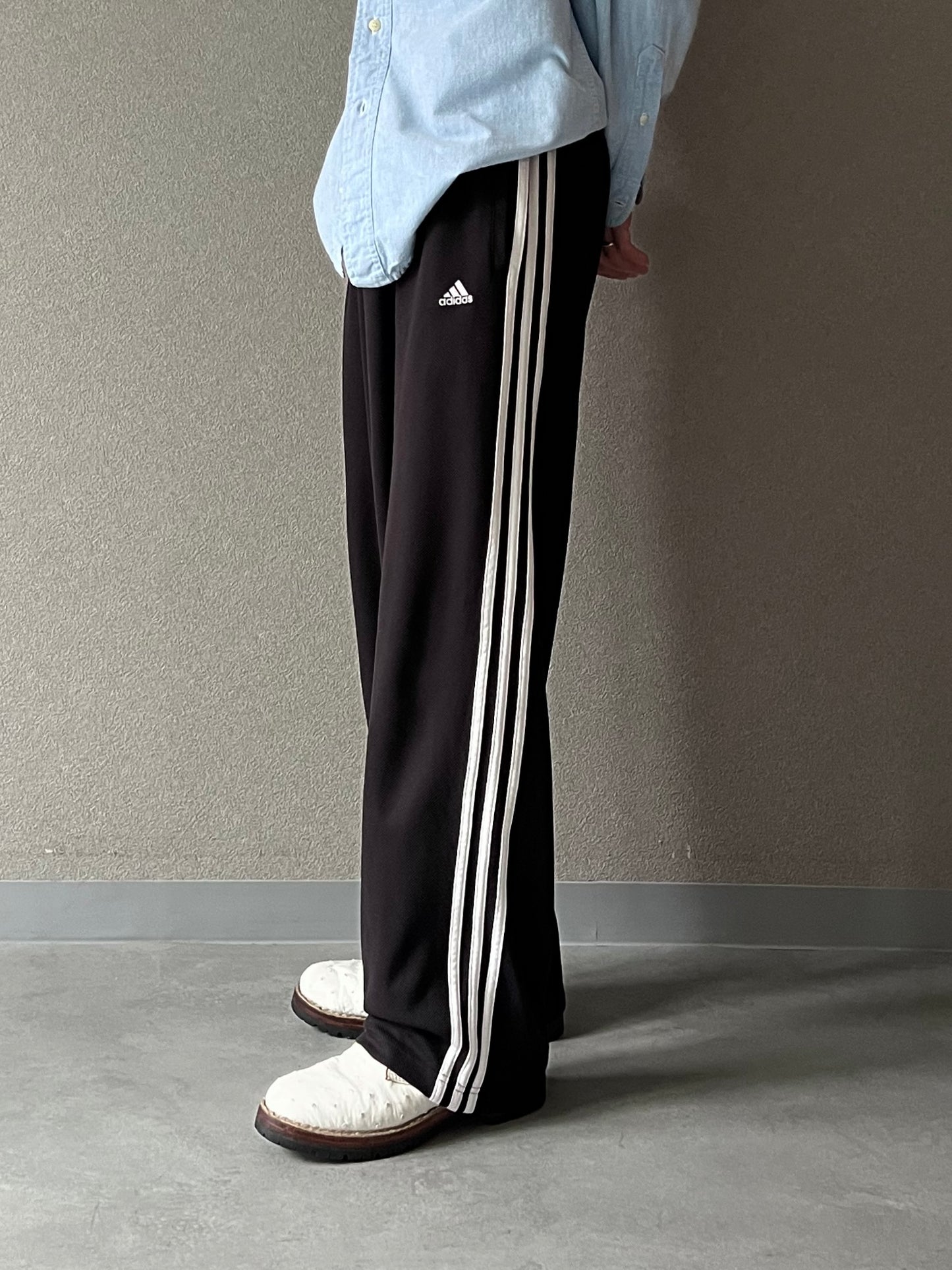 00's adidas mesh track pants