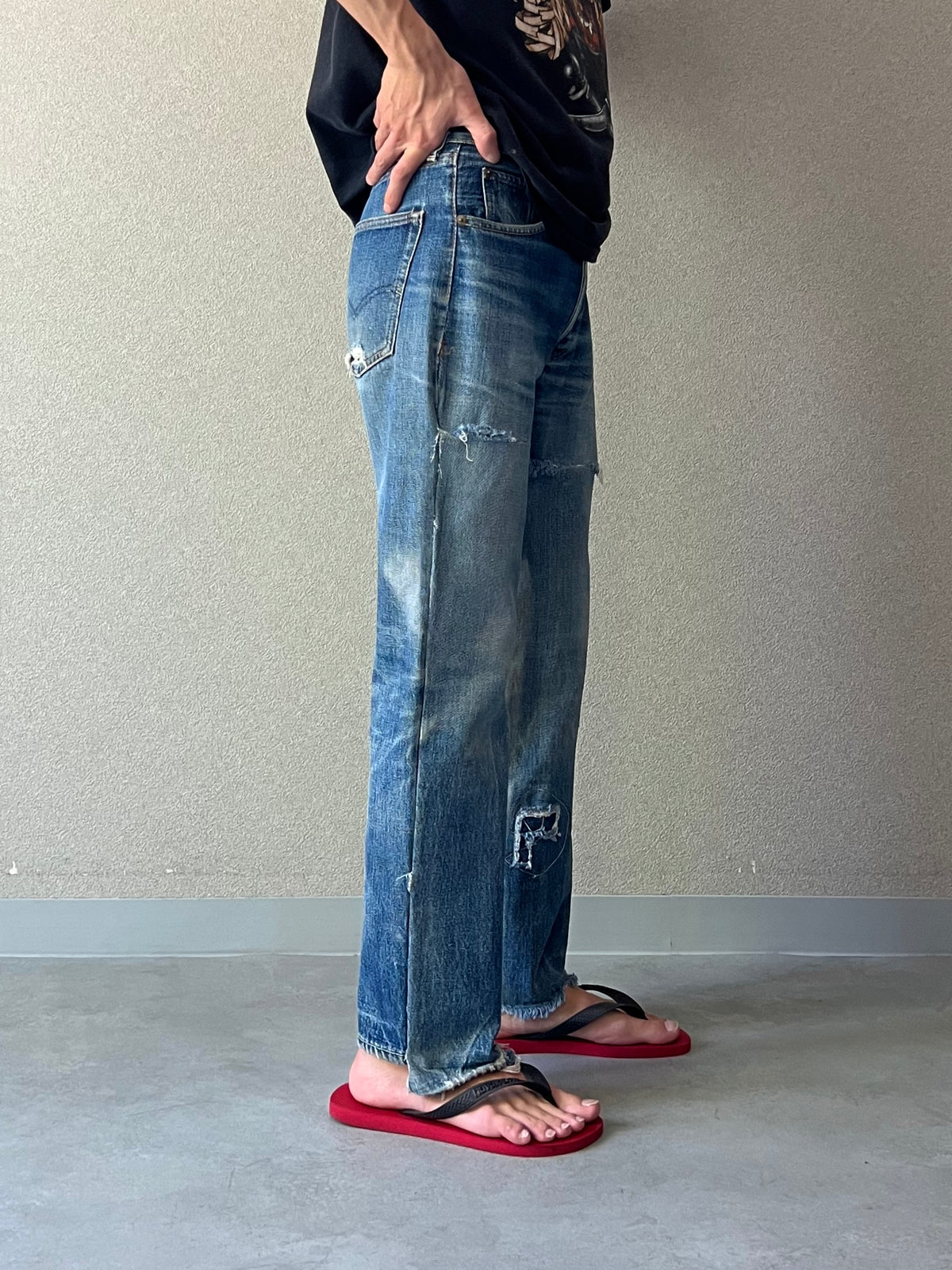 60's Levi's 501 BIG E denim pants “S-type”
