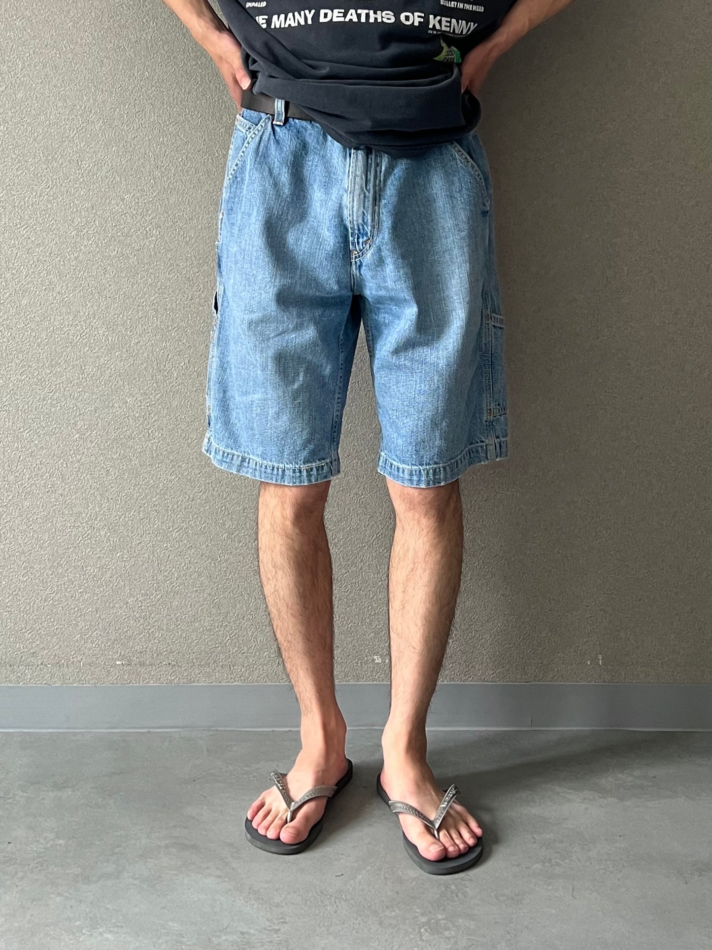 00's Levi's denim painter shorts