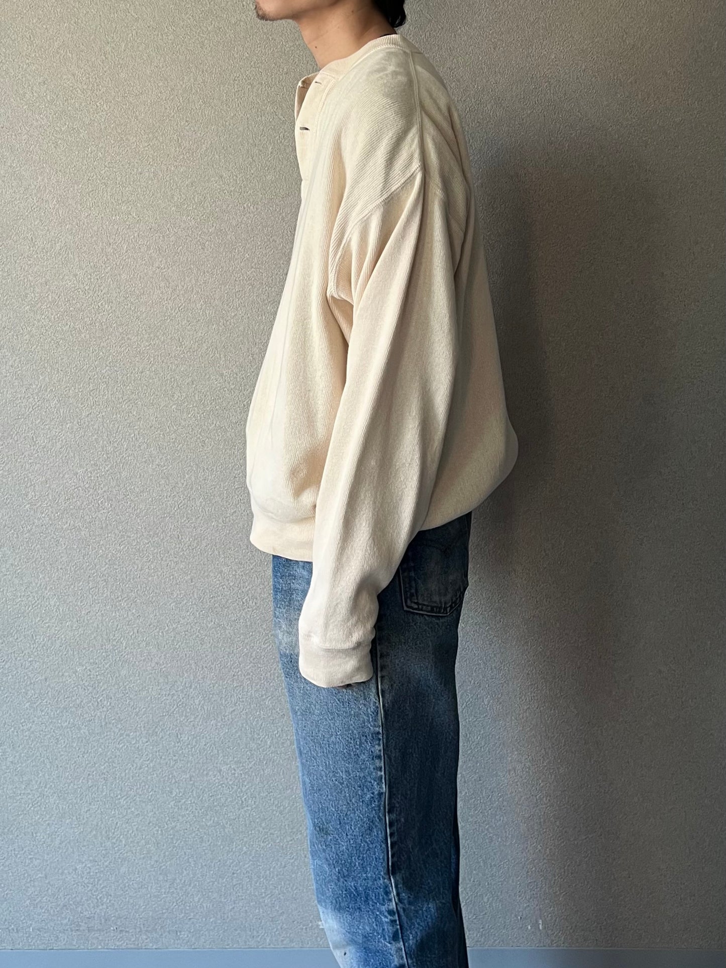80's Polo Ralph Lauren henley neck sweater