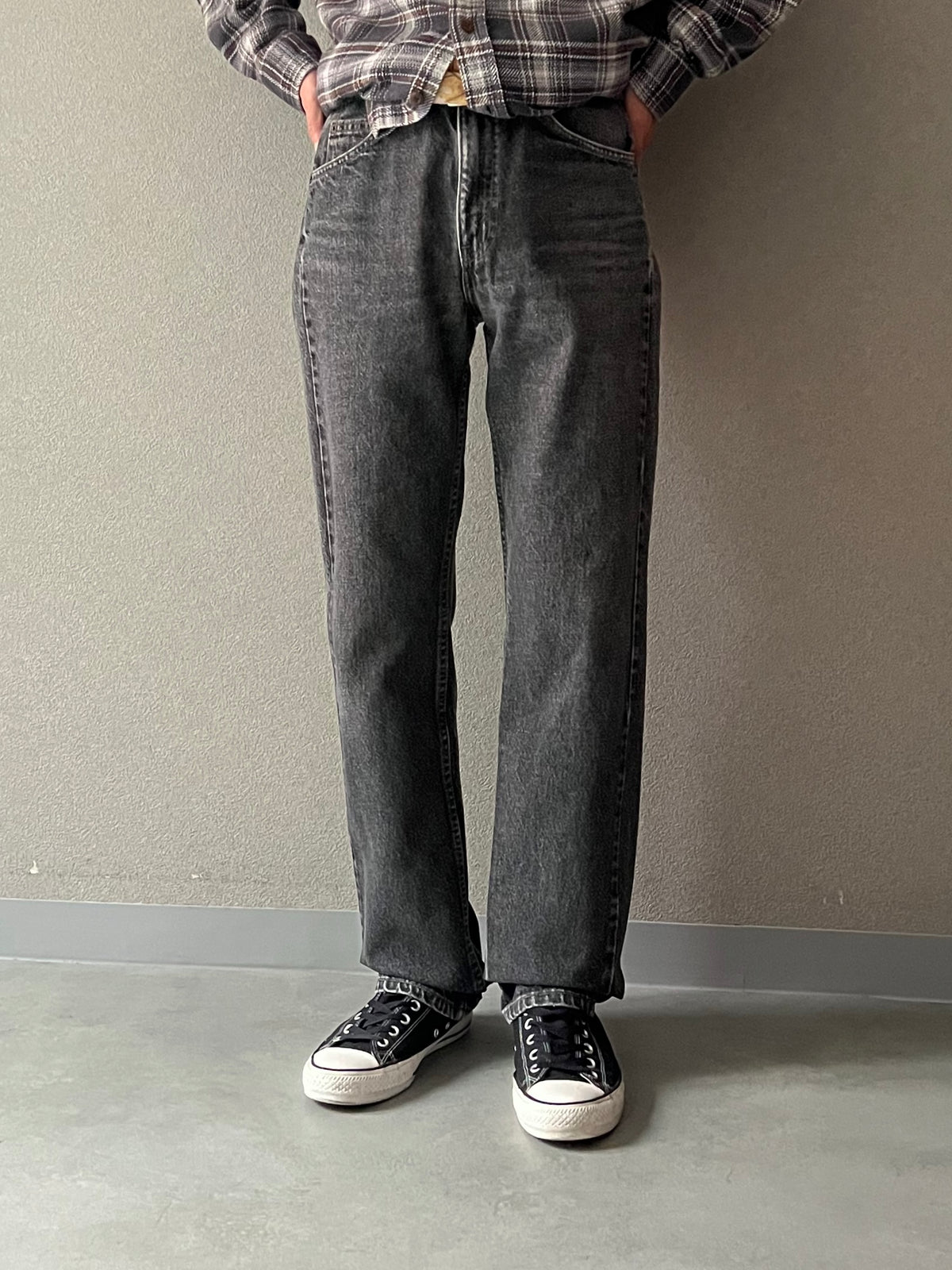 90's Levi's 505 denim pants “Yarn dyed”