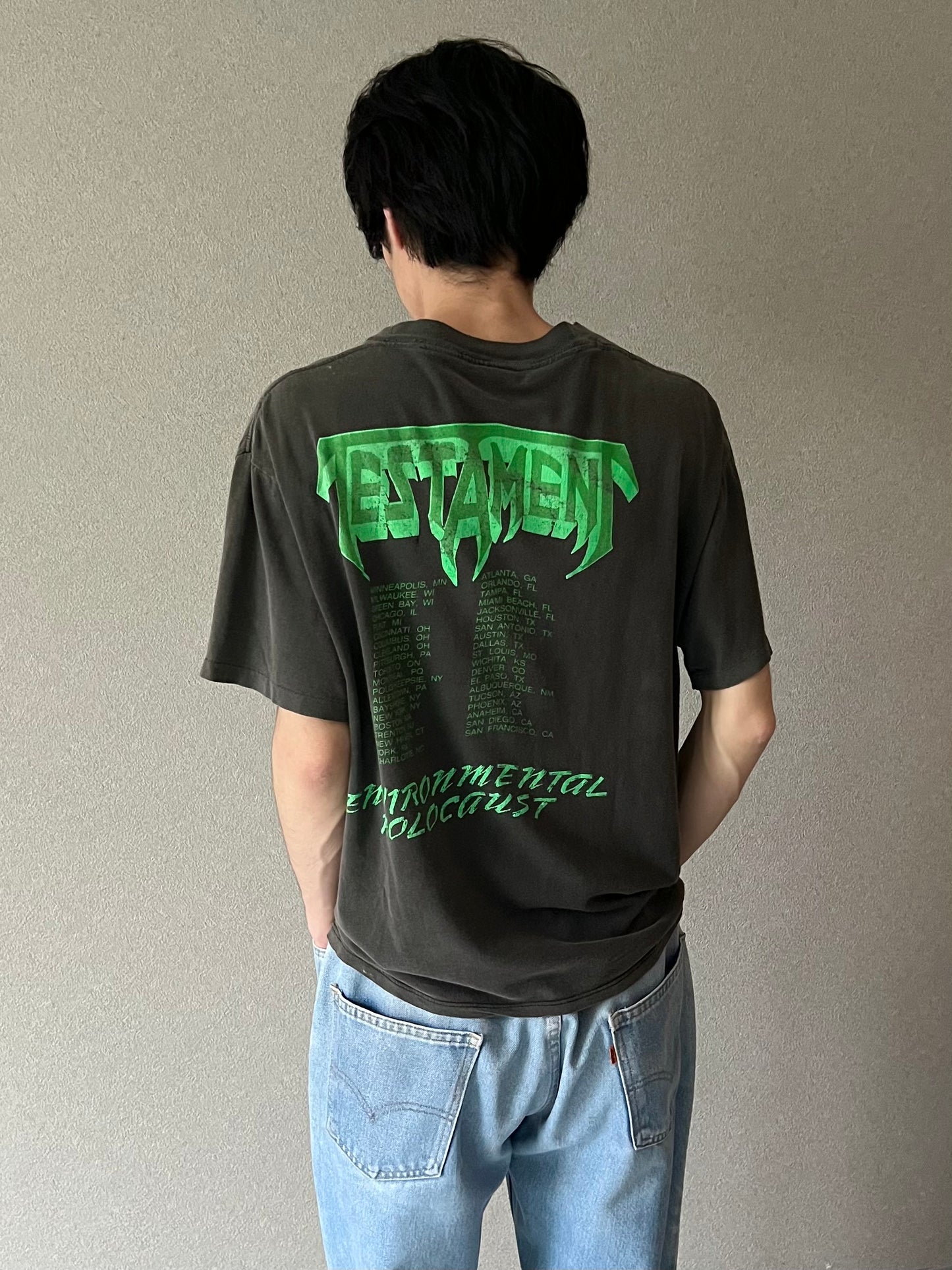 80's TESTAMENT music t-shirt “Made in USA”