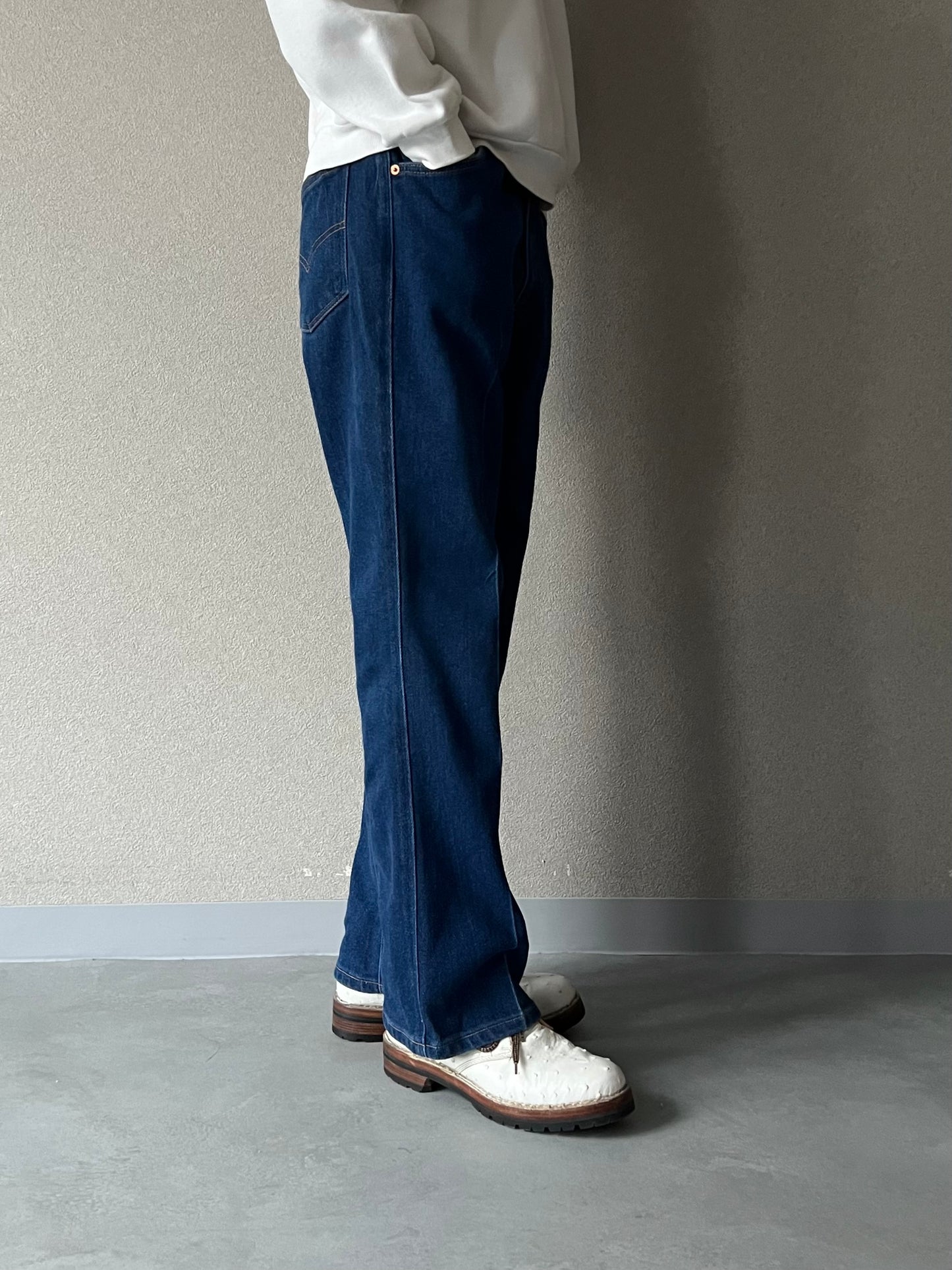 90's Levi's boots cut strech denim pants