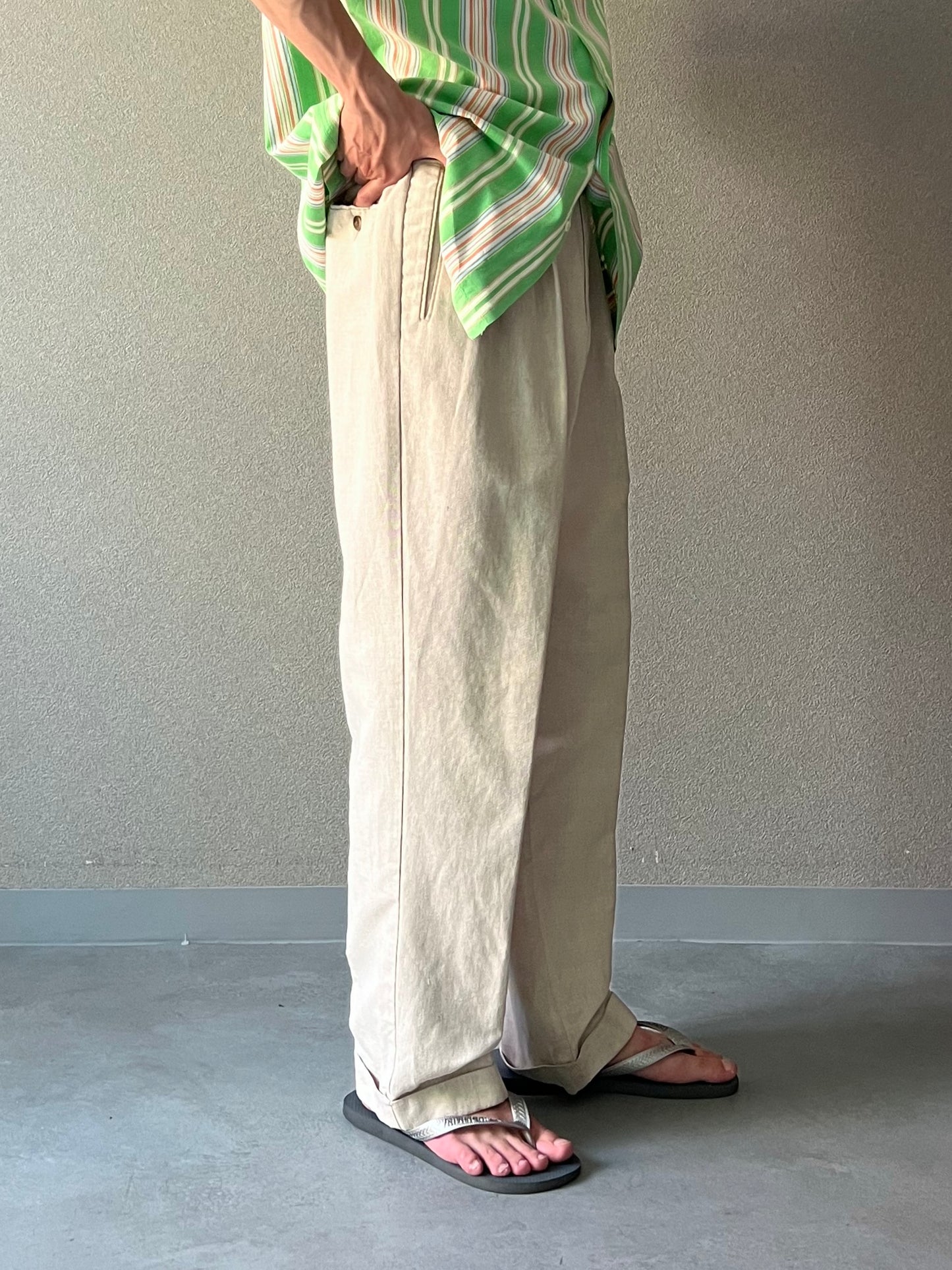 00's DOCKERS linen slacks