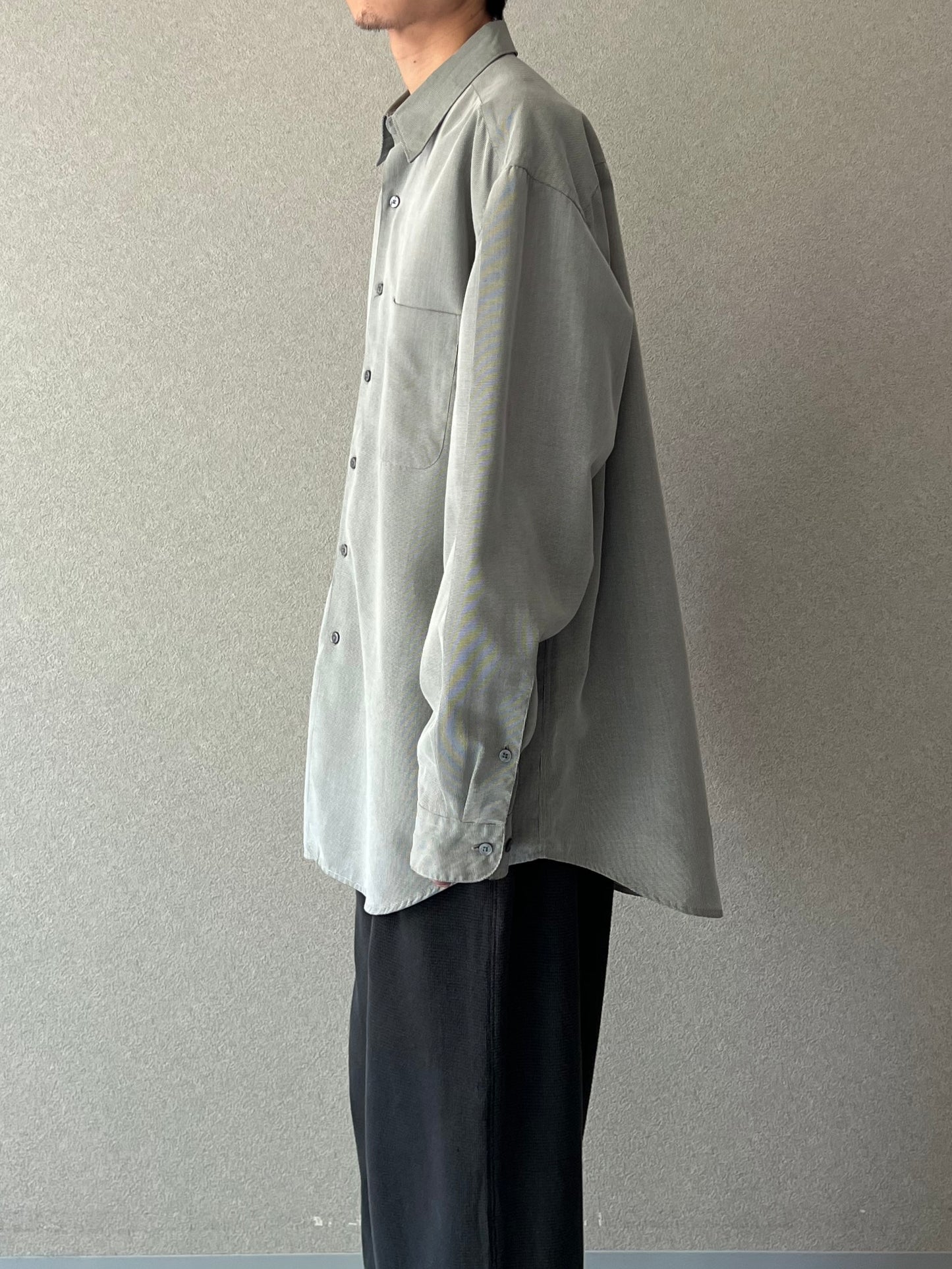 90's PERRY ELLIS rayon shirt