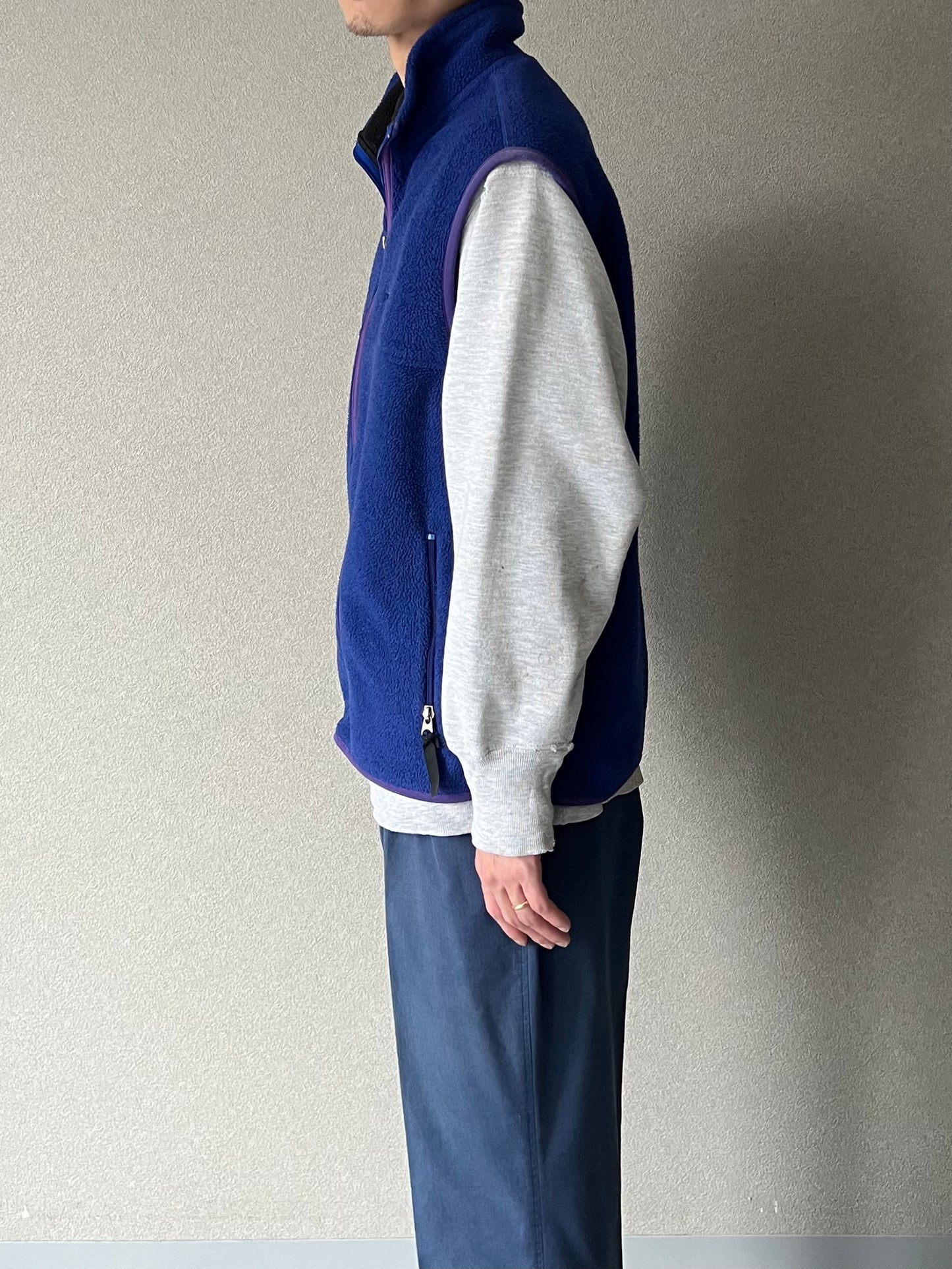 90's patagonia fleece vest “Made in USA”