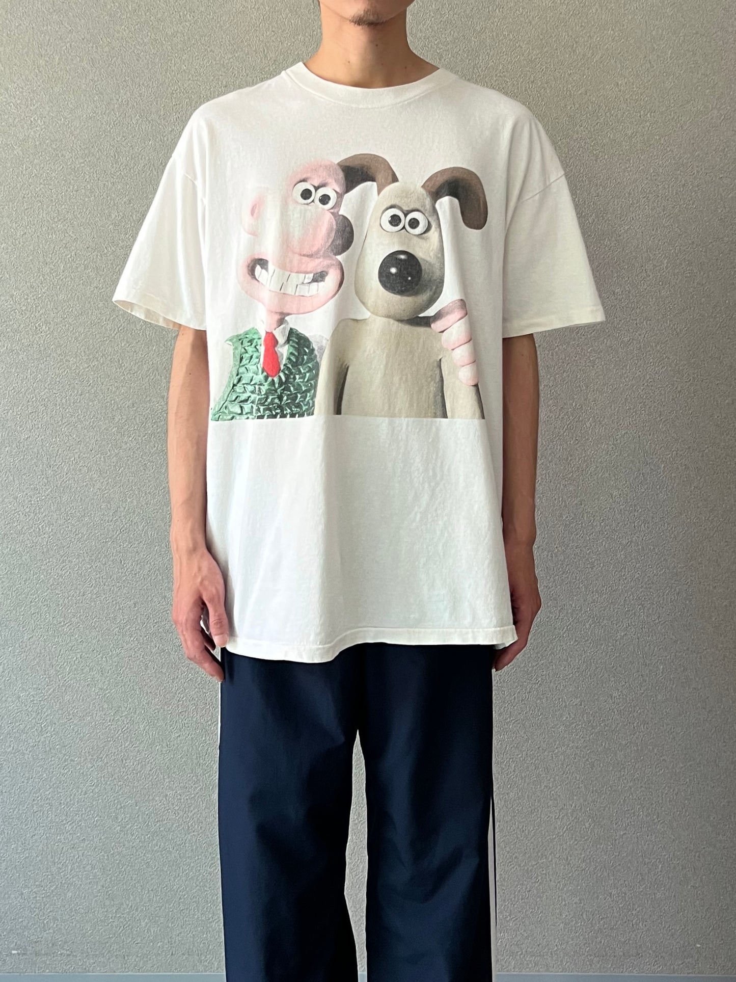 90's  Wallace & Gromit printed t-shirt “Made in USA”