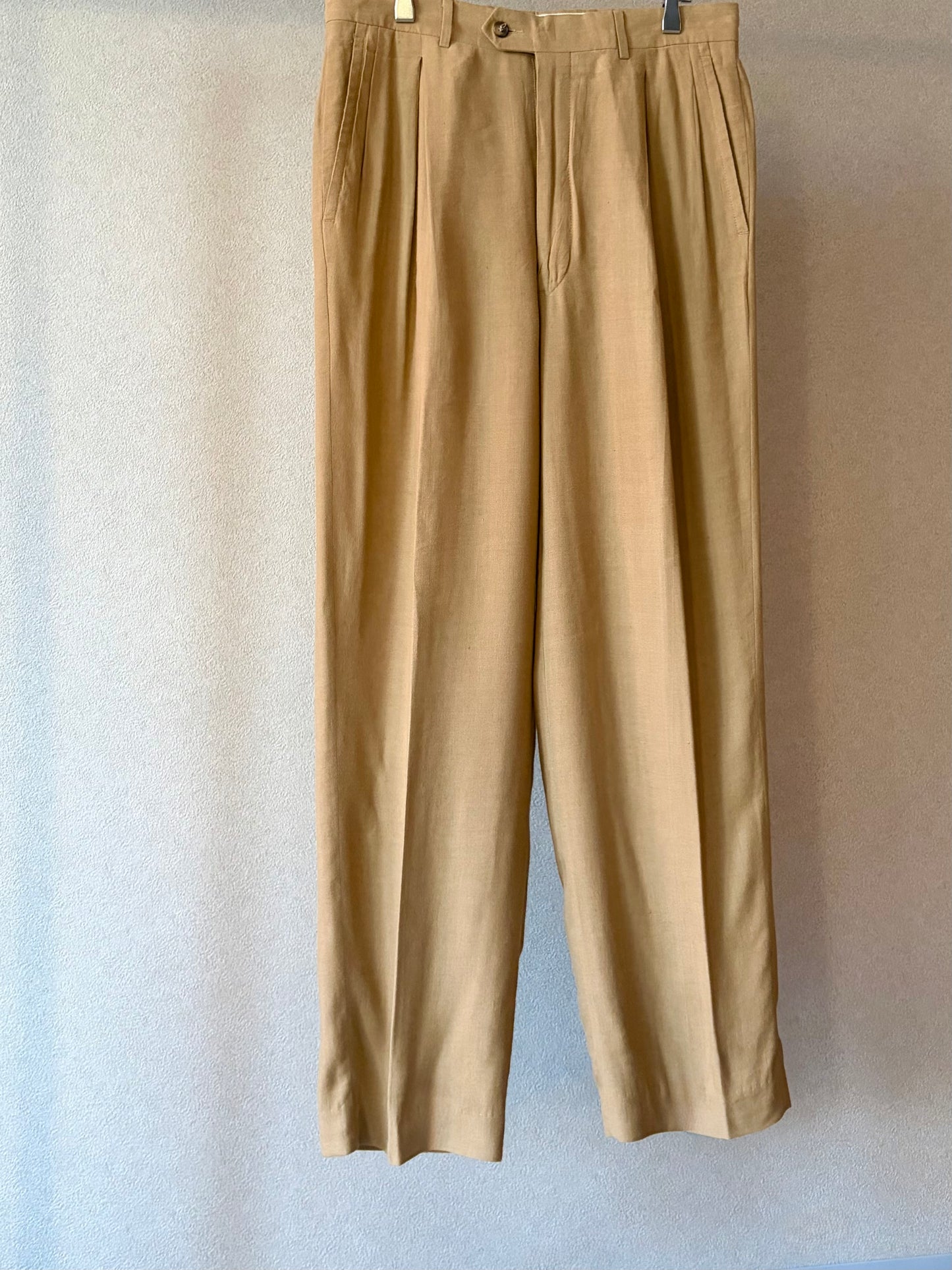 90's Calvin Klein linen slacks