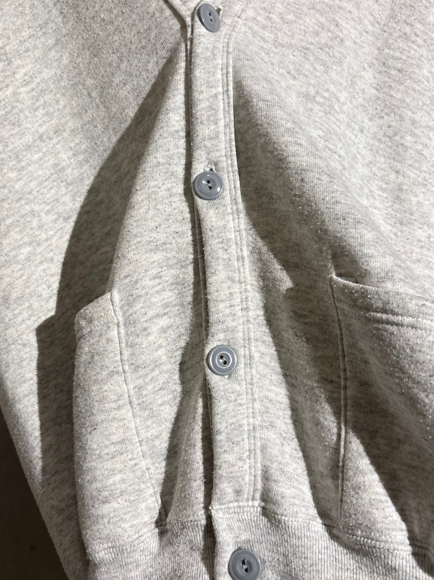 90's JERZEES sweat cardigan “Made in USA”