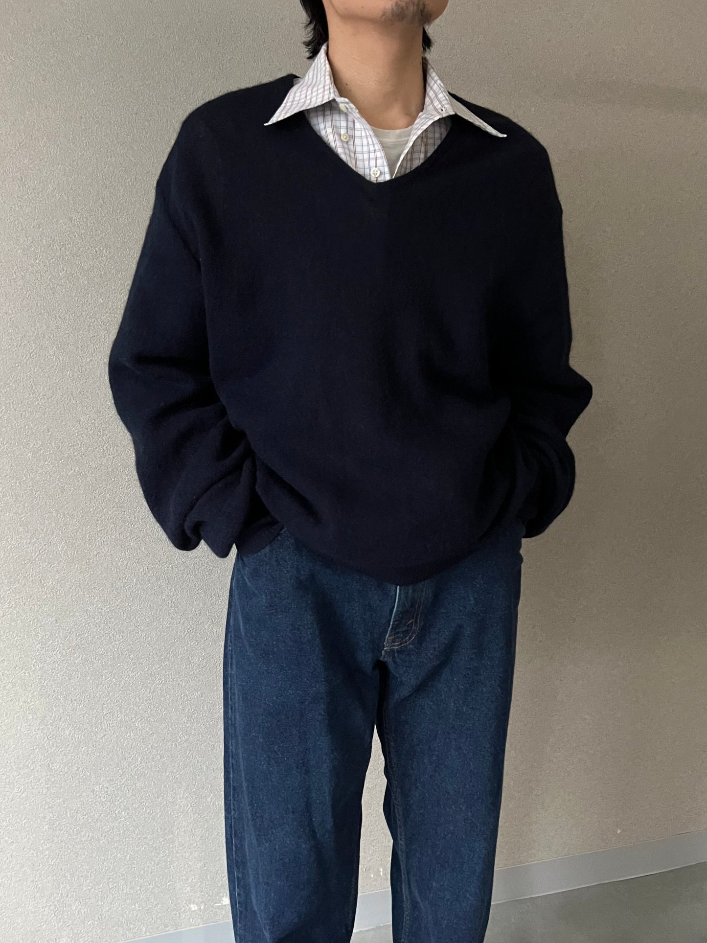 70's Arnold Palmer alpaca knit sweater