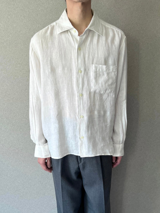 00's BANANA REPUBLIC linen shirt