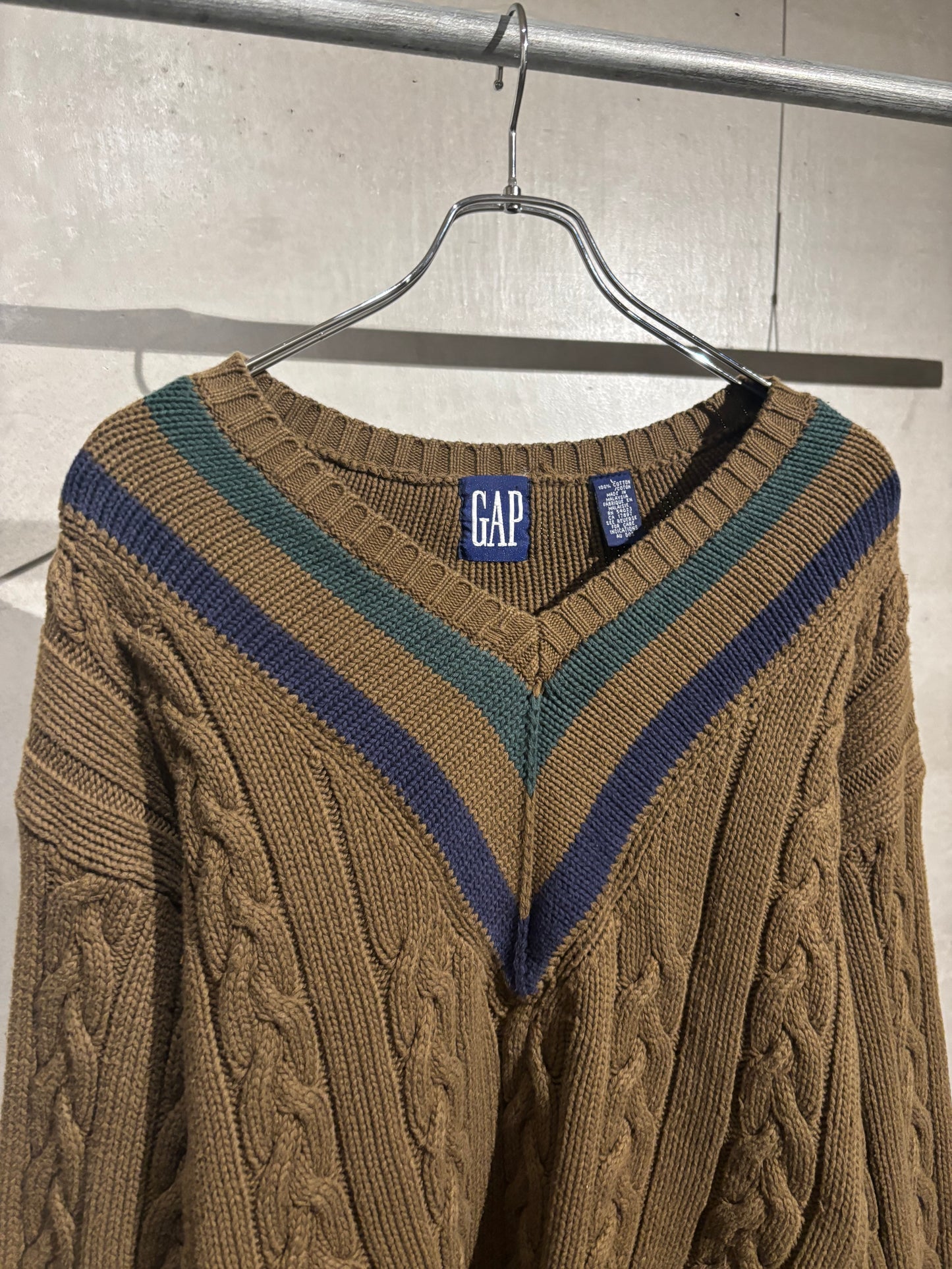 90's GAP cotton knit sweater