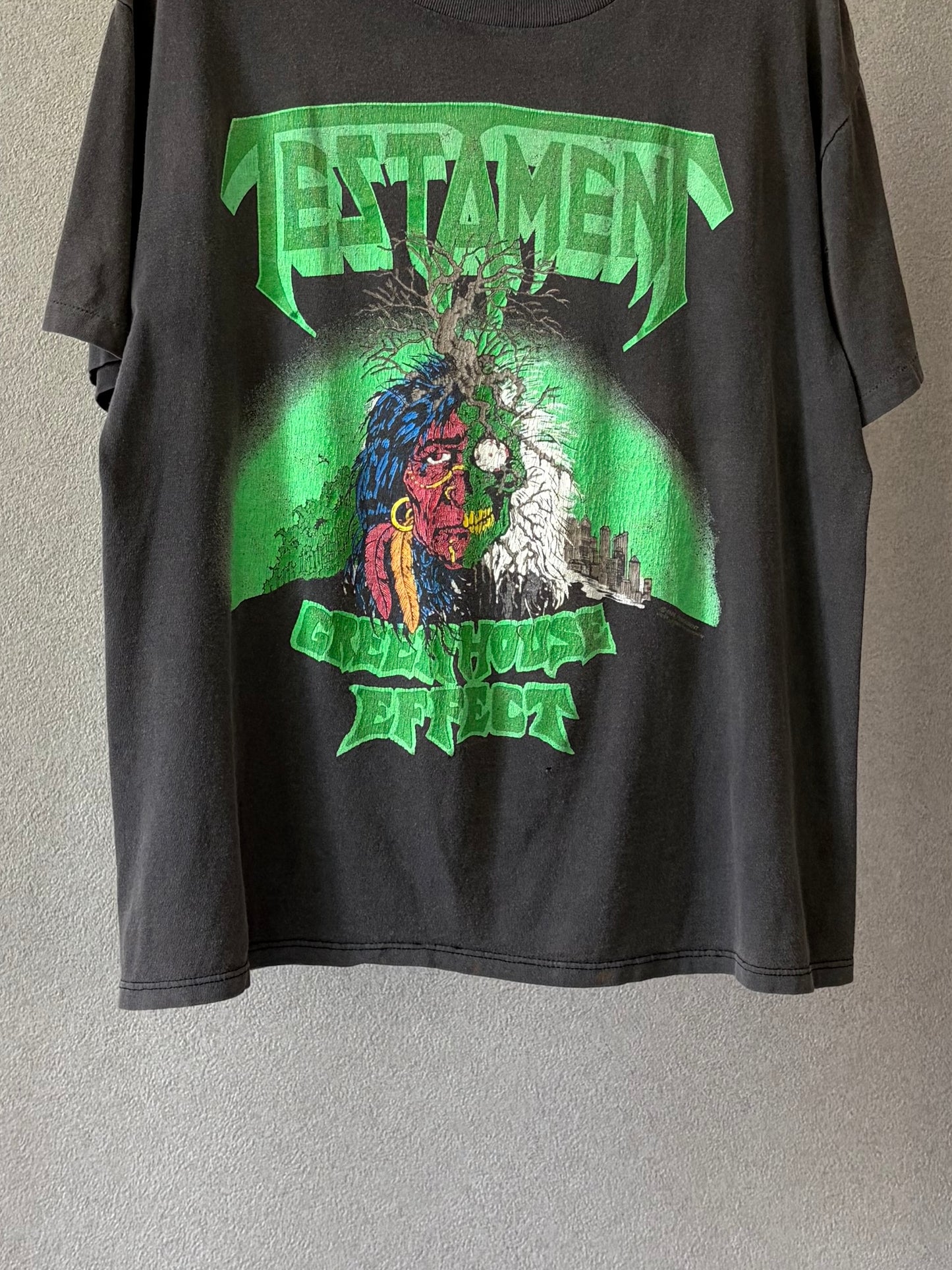 80's TESTAMENT music t-shirt “Made in USA”