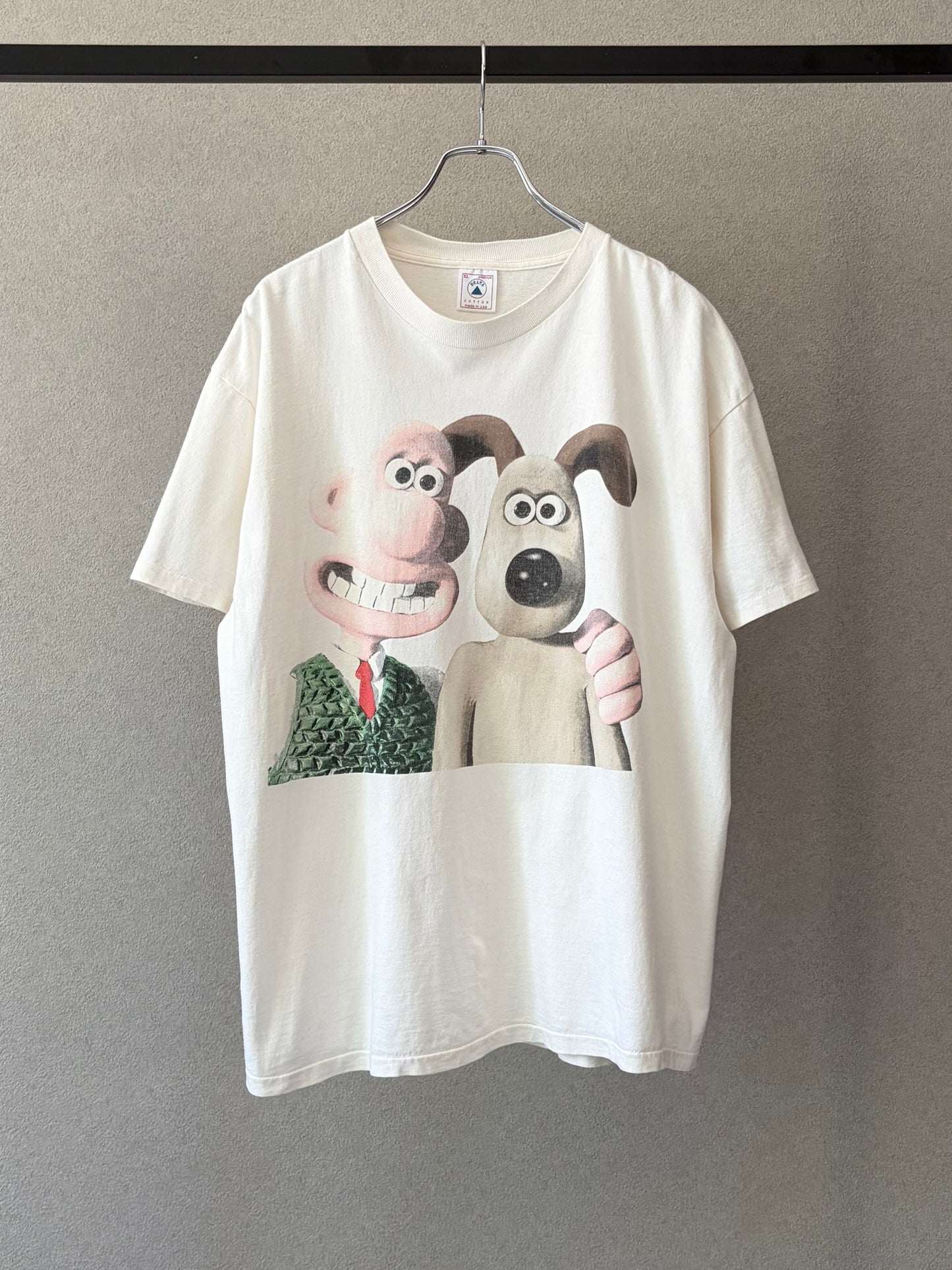 90's  Wallace & Gromit printed t-shirt “Made in USA”
