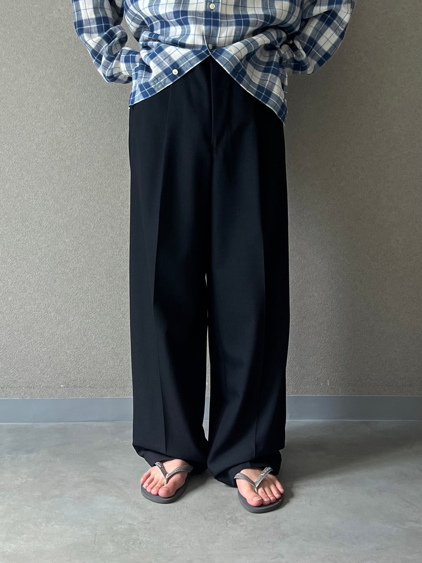 90's ARMANI wool slacks