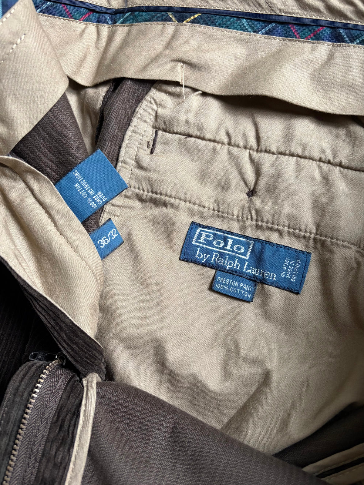 00's Polo Ralph Lauren corduroy pants