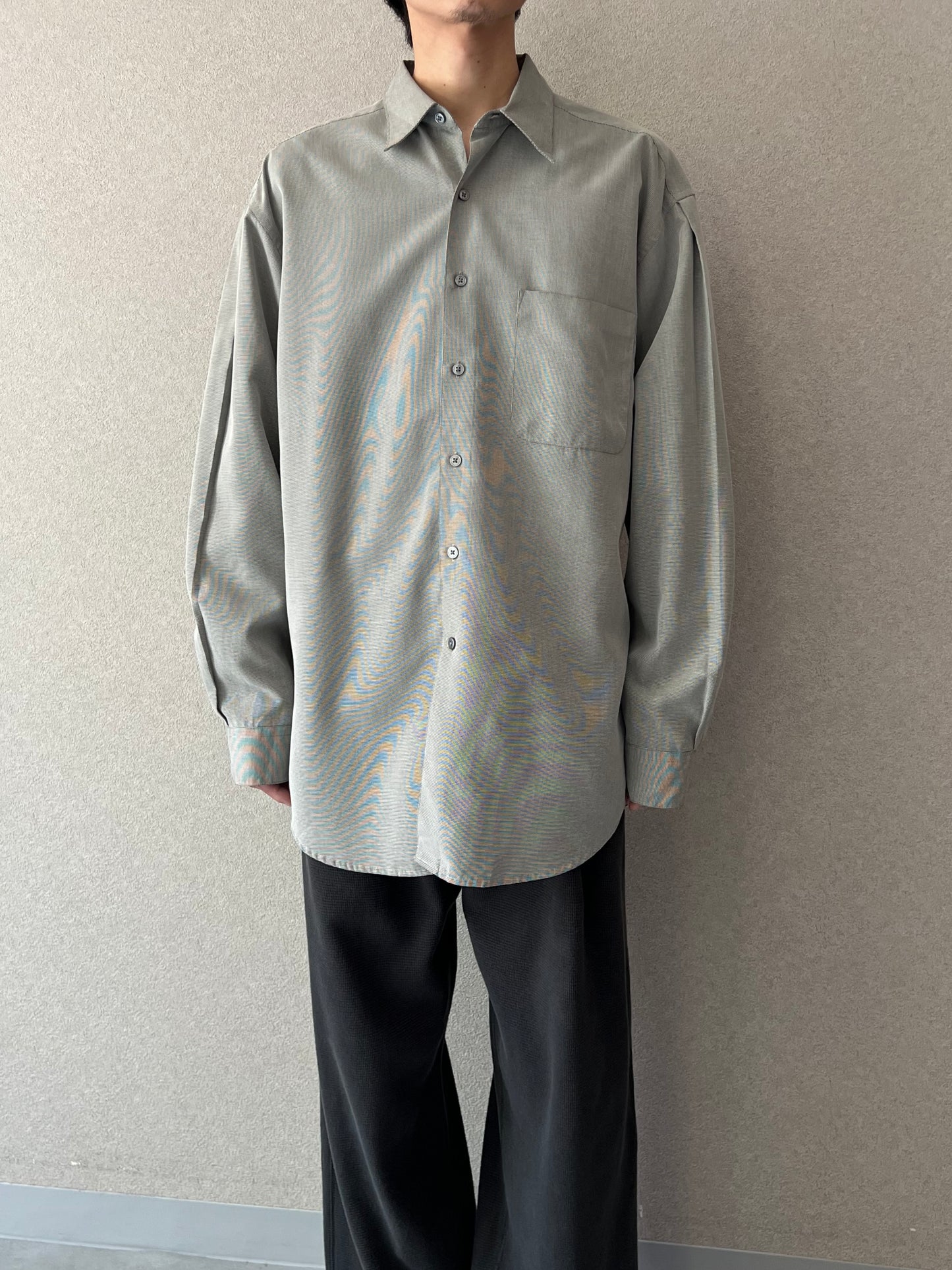 90's PERRY ELLIS rayon shirt