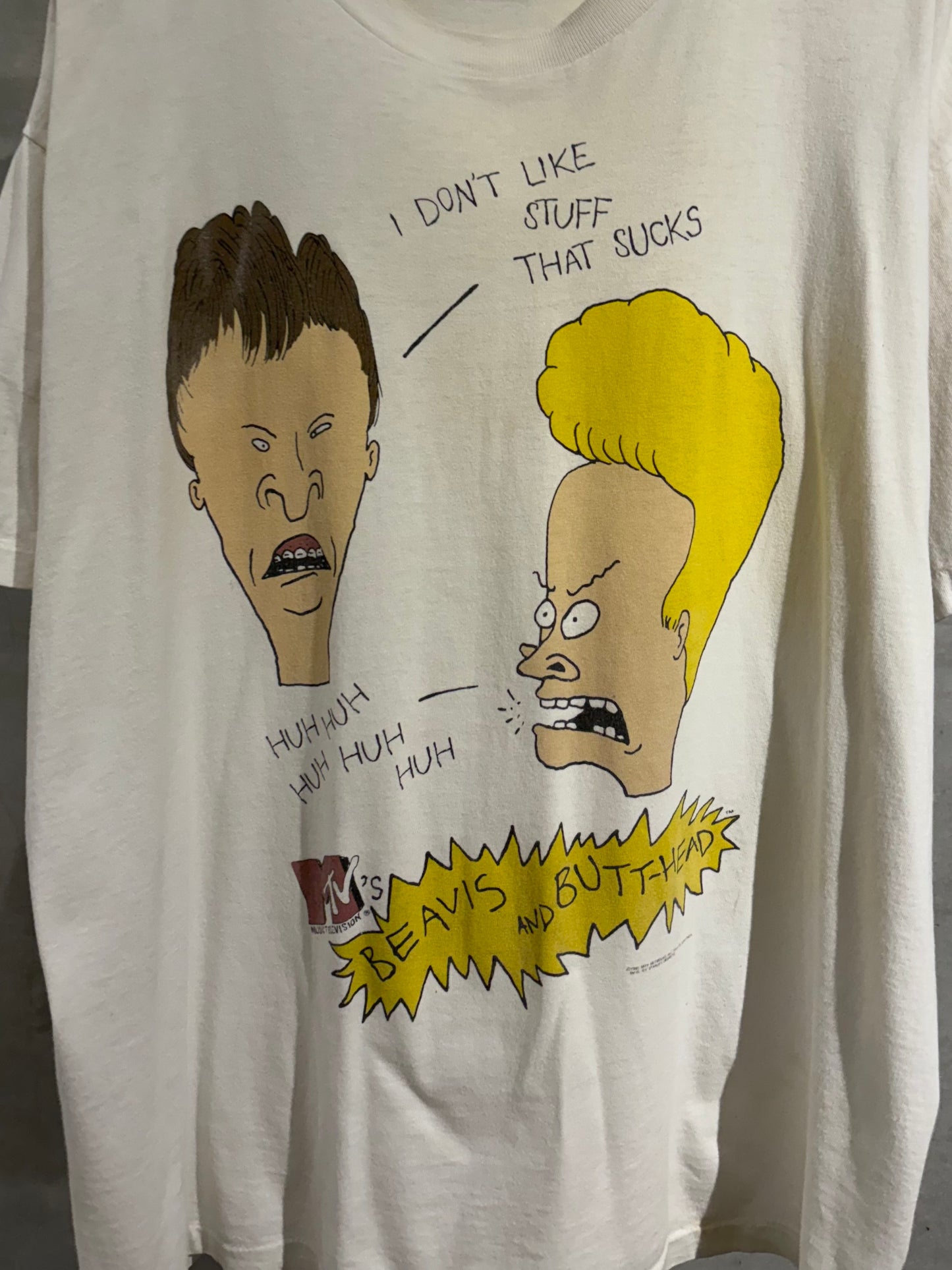 90's Beavis and Butt-Head printed t-shirt “Made in USA”