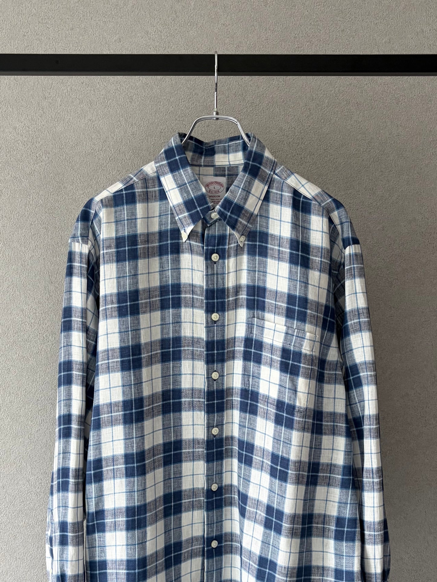 00's Brooks Brothers linen BD shirt