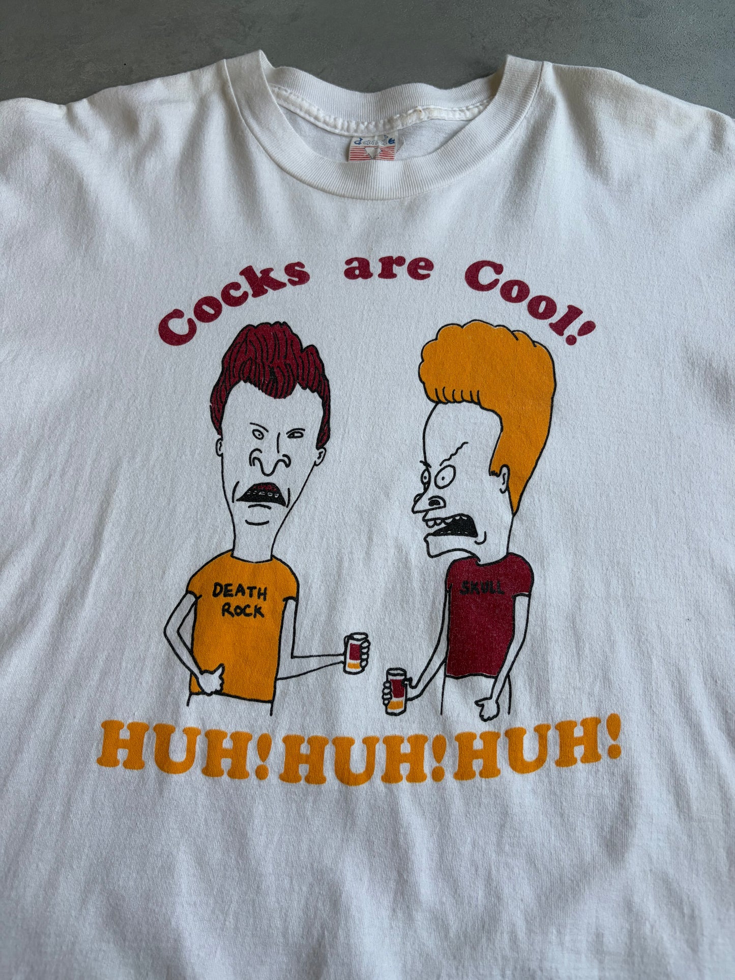 90's Beavis and Butt-Head printed t-shirt “Made in USA”