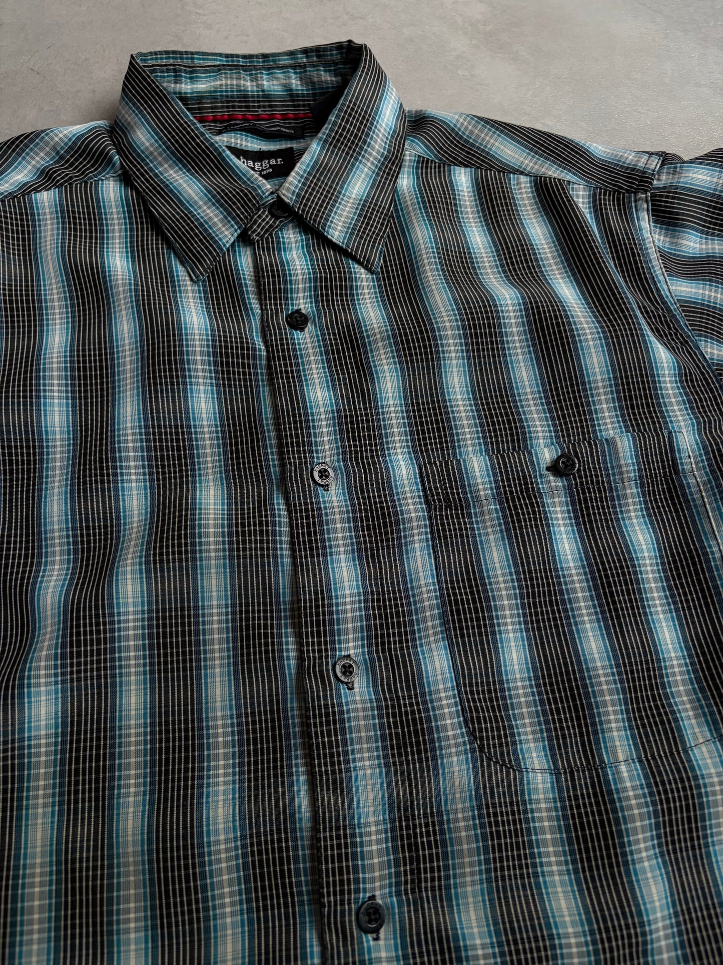 00's haggar S/S shirt
