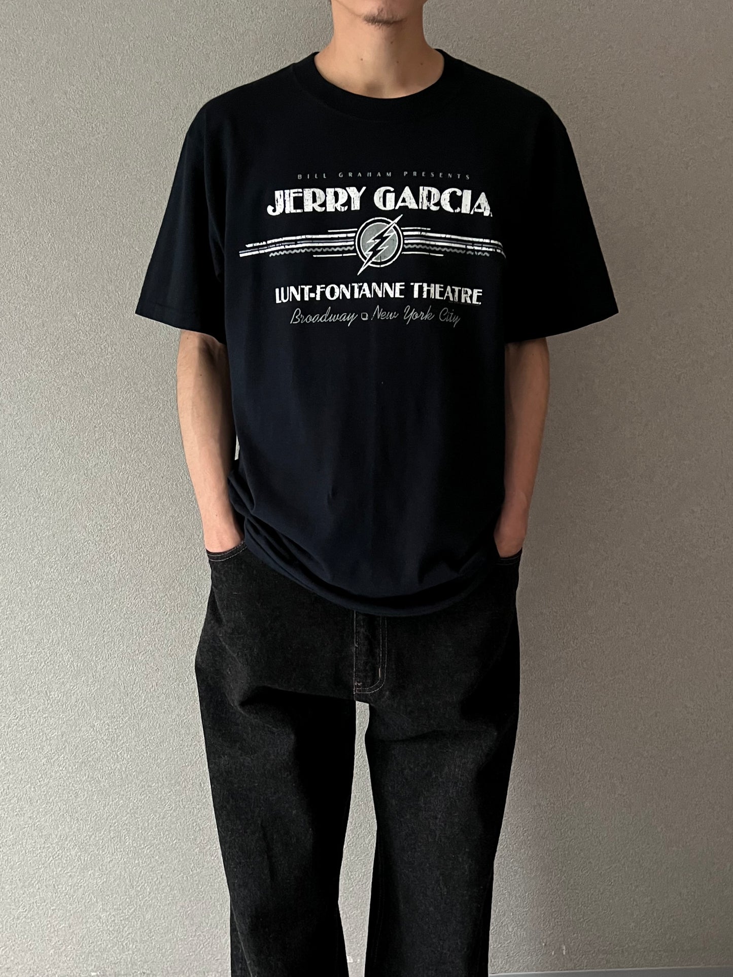 00's JERRY GARCIA LIQUID BLUE t-shirt