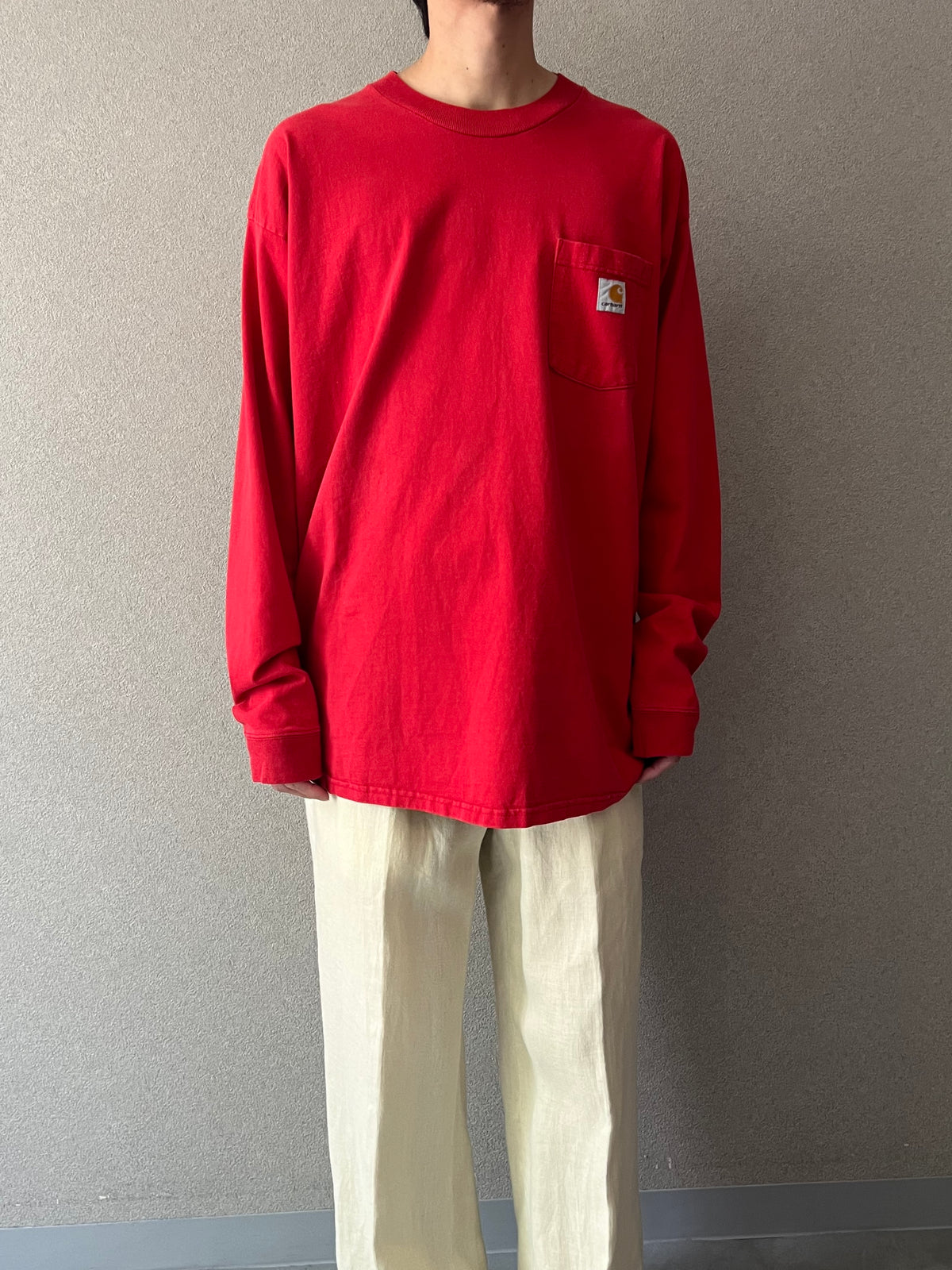 90's〜 carhartt L/S t-shirt