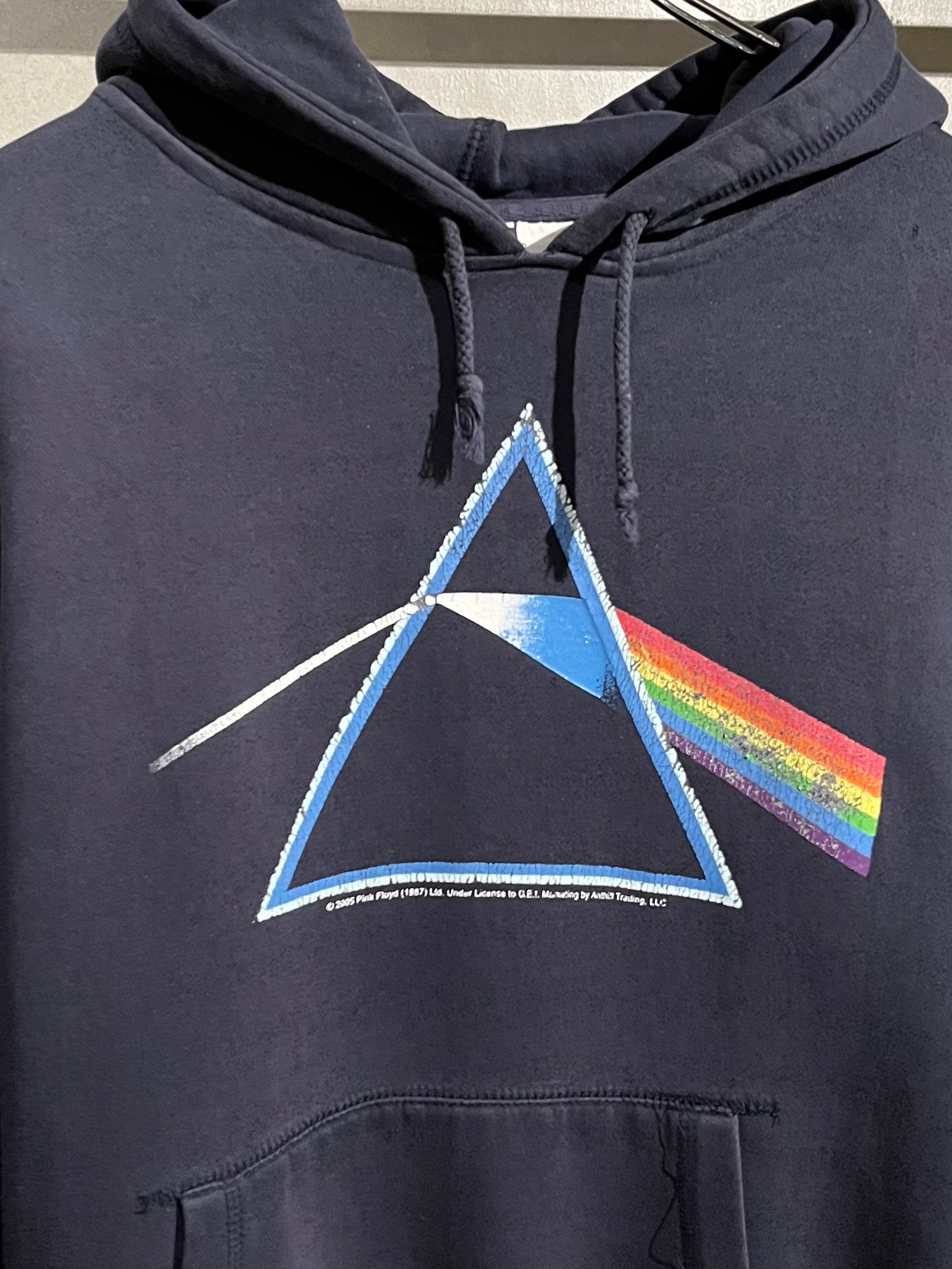 00's PINK FLOYD printed sweat hoodie