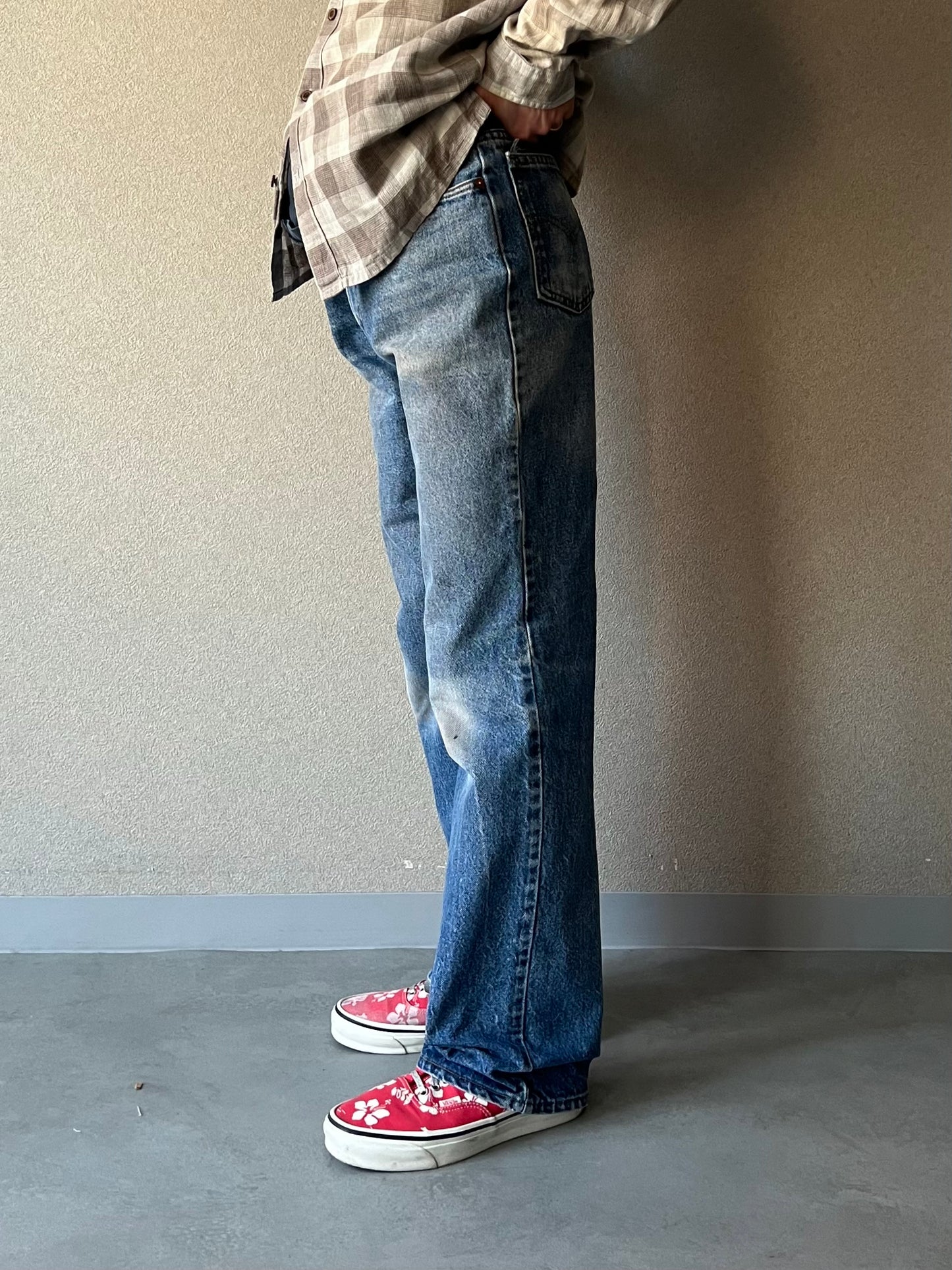 80's Levi's 517 denim pants "Made in USA"