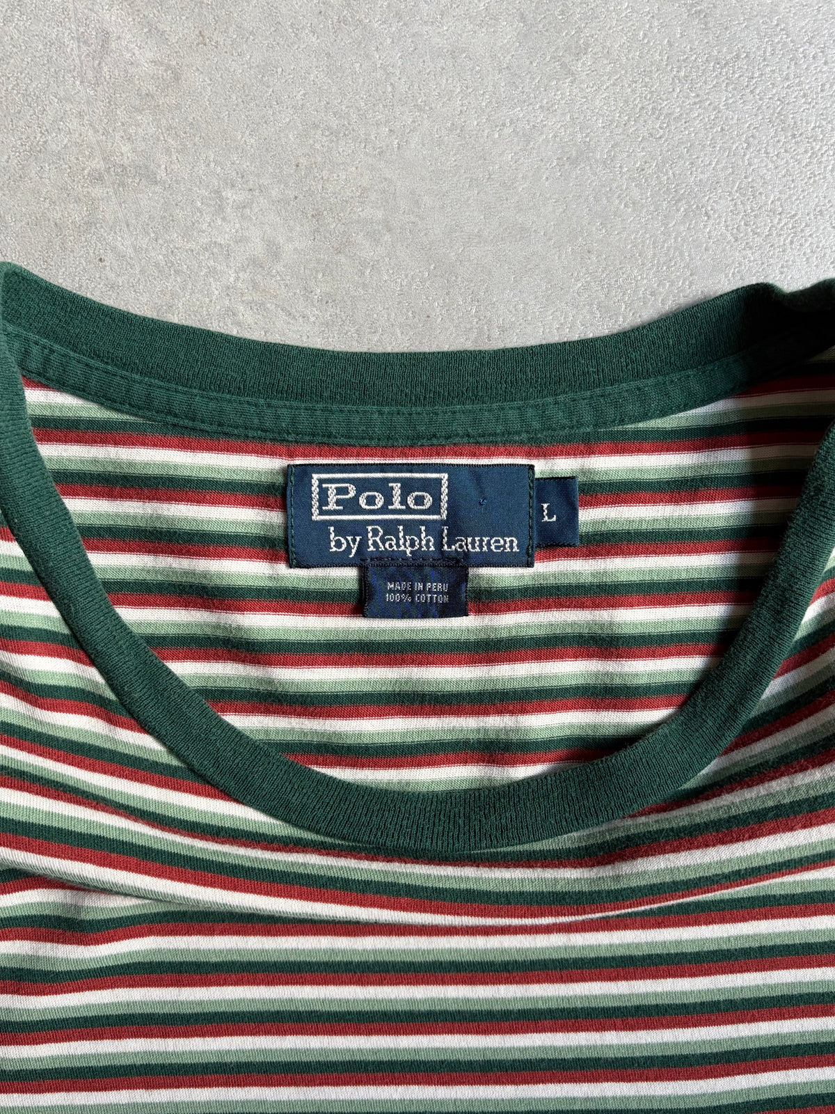 90's〜 Polo Ralph Lauren border t-shirt