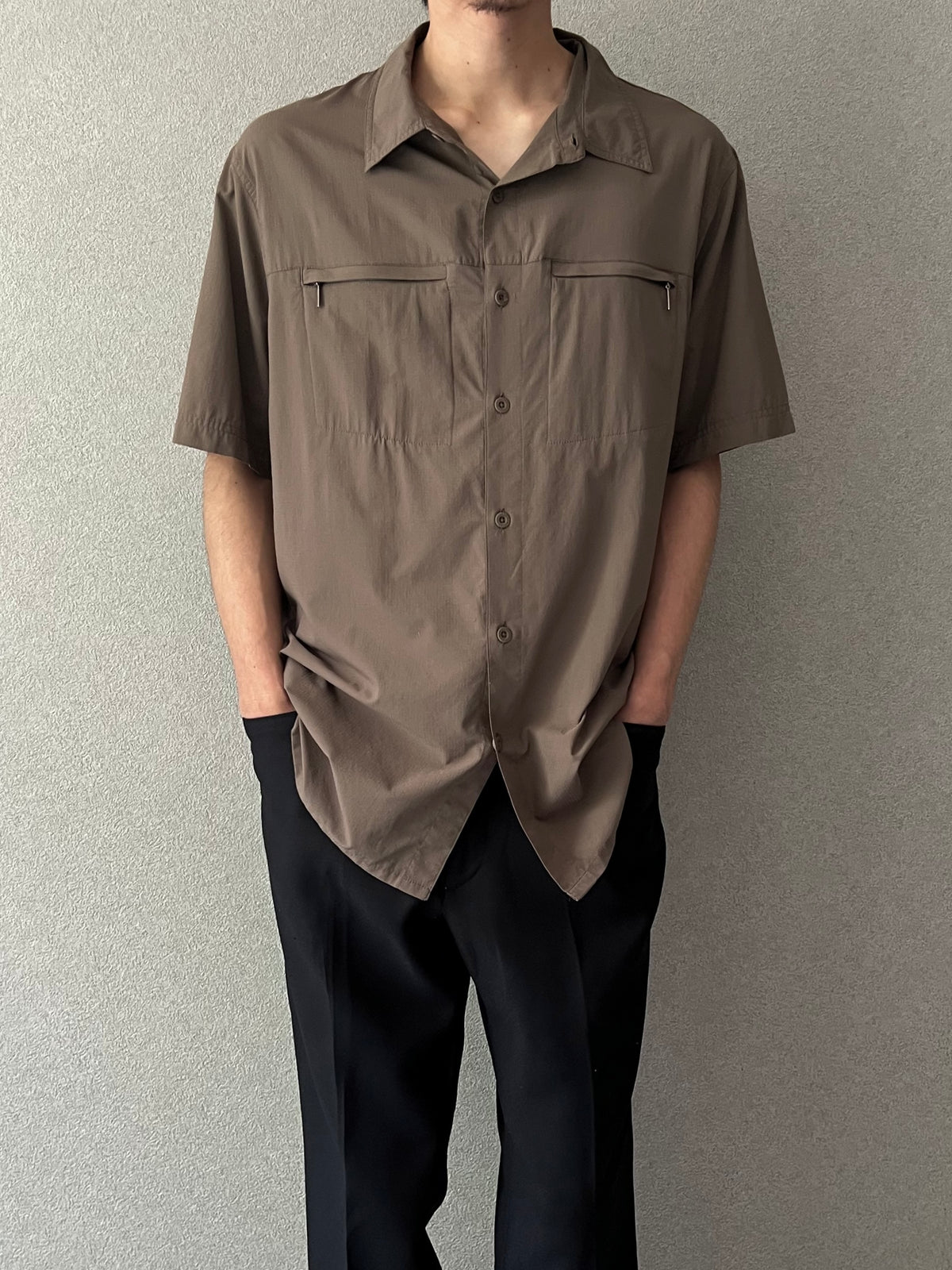 00's NIKE ACG nylon utility shirt