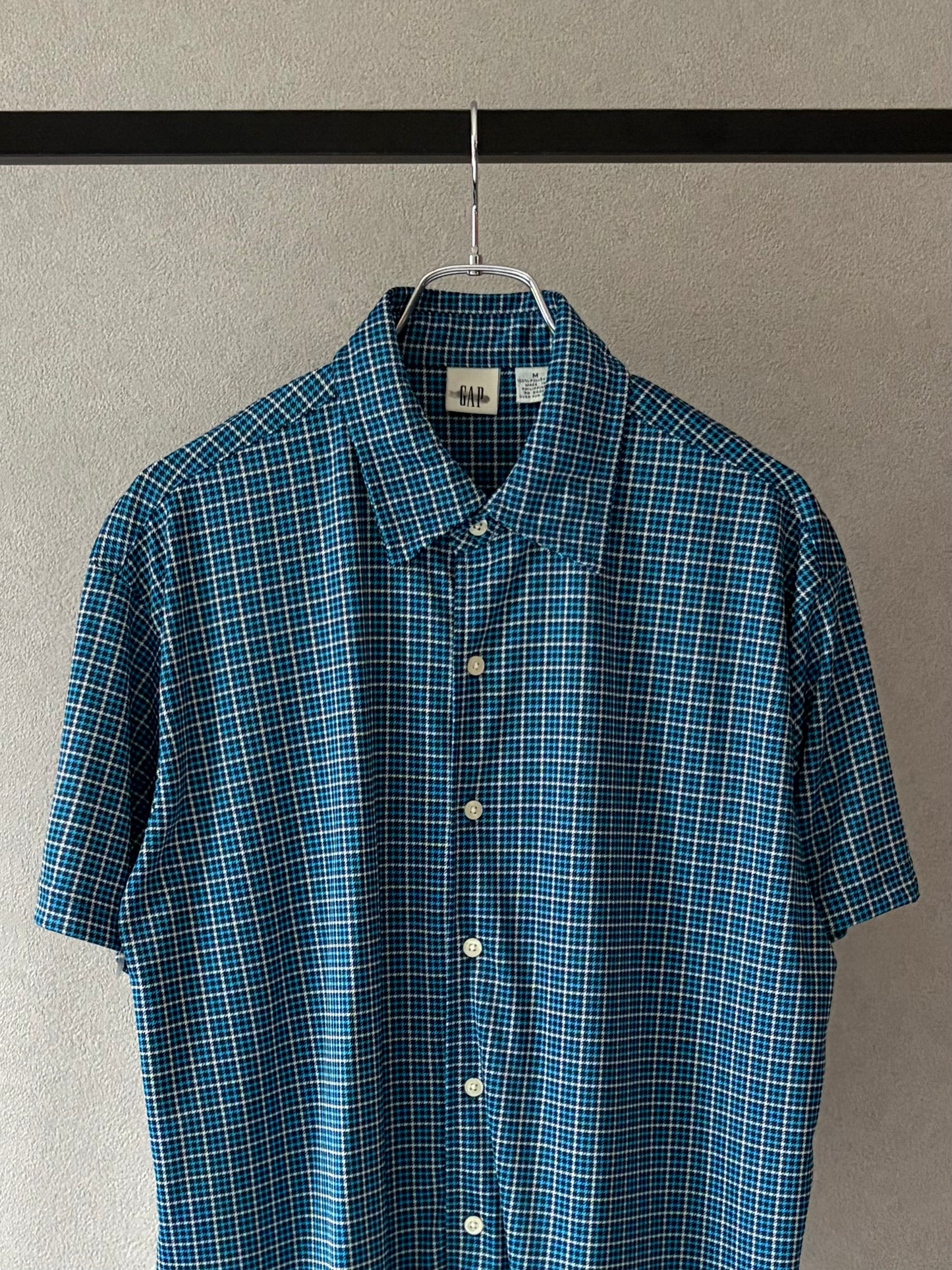 90's〜 GAP S/S polyester shirt