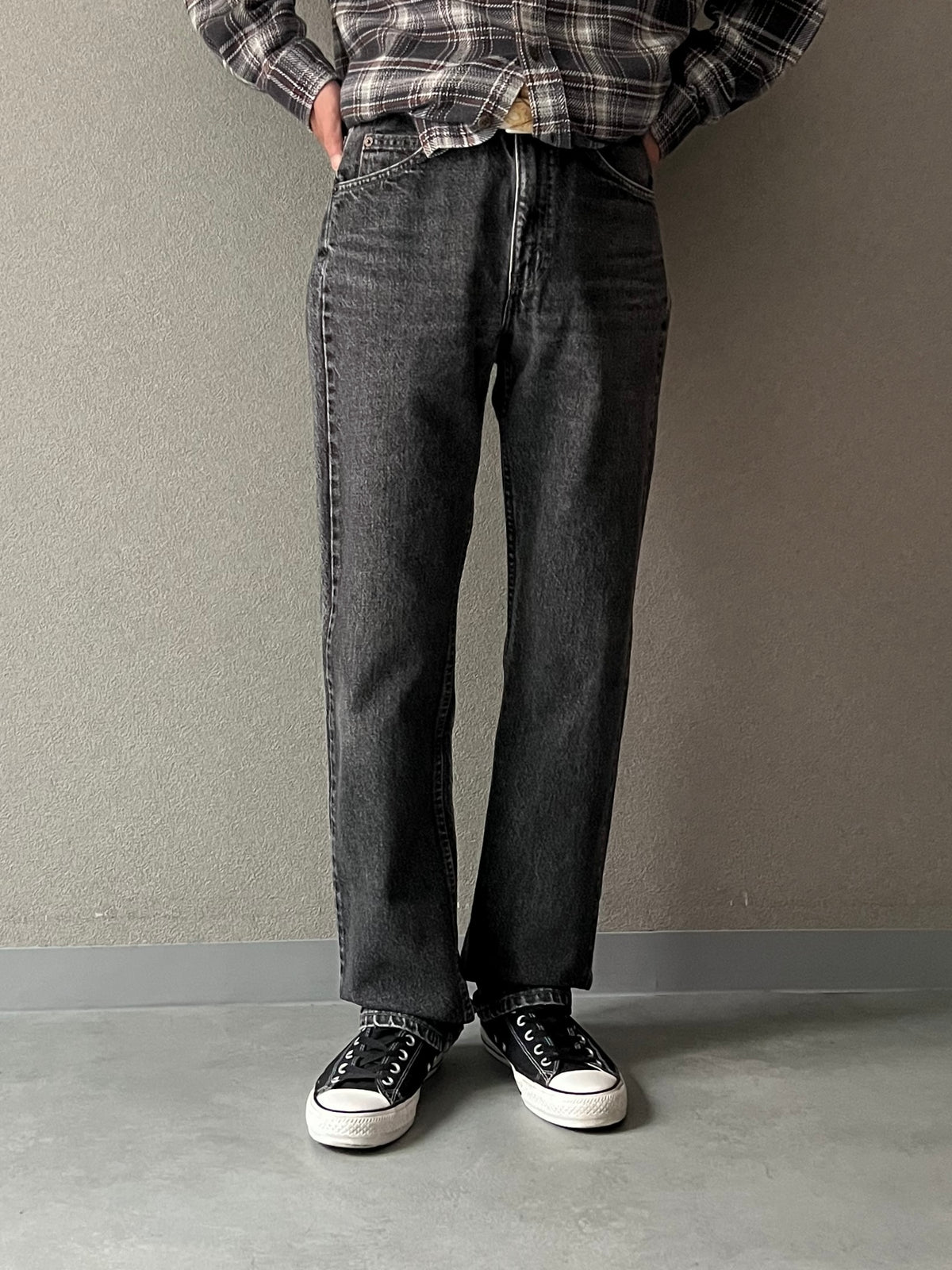 90's Levi's 505 denim pants “Yarn dyed”