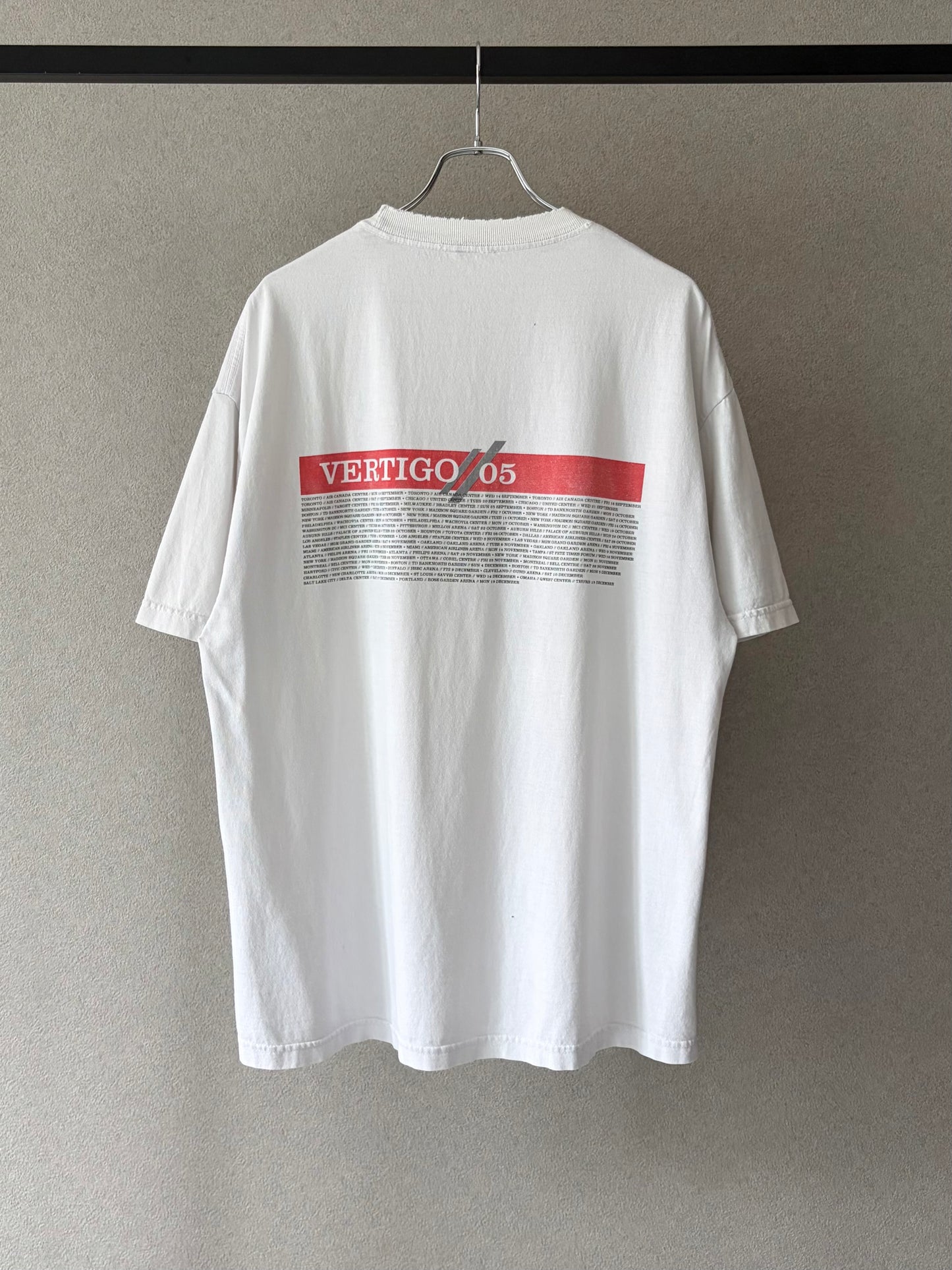 00's U2 music t-shirt