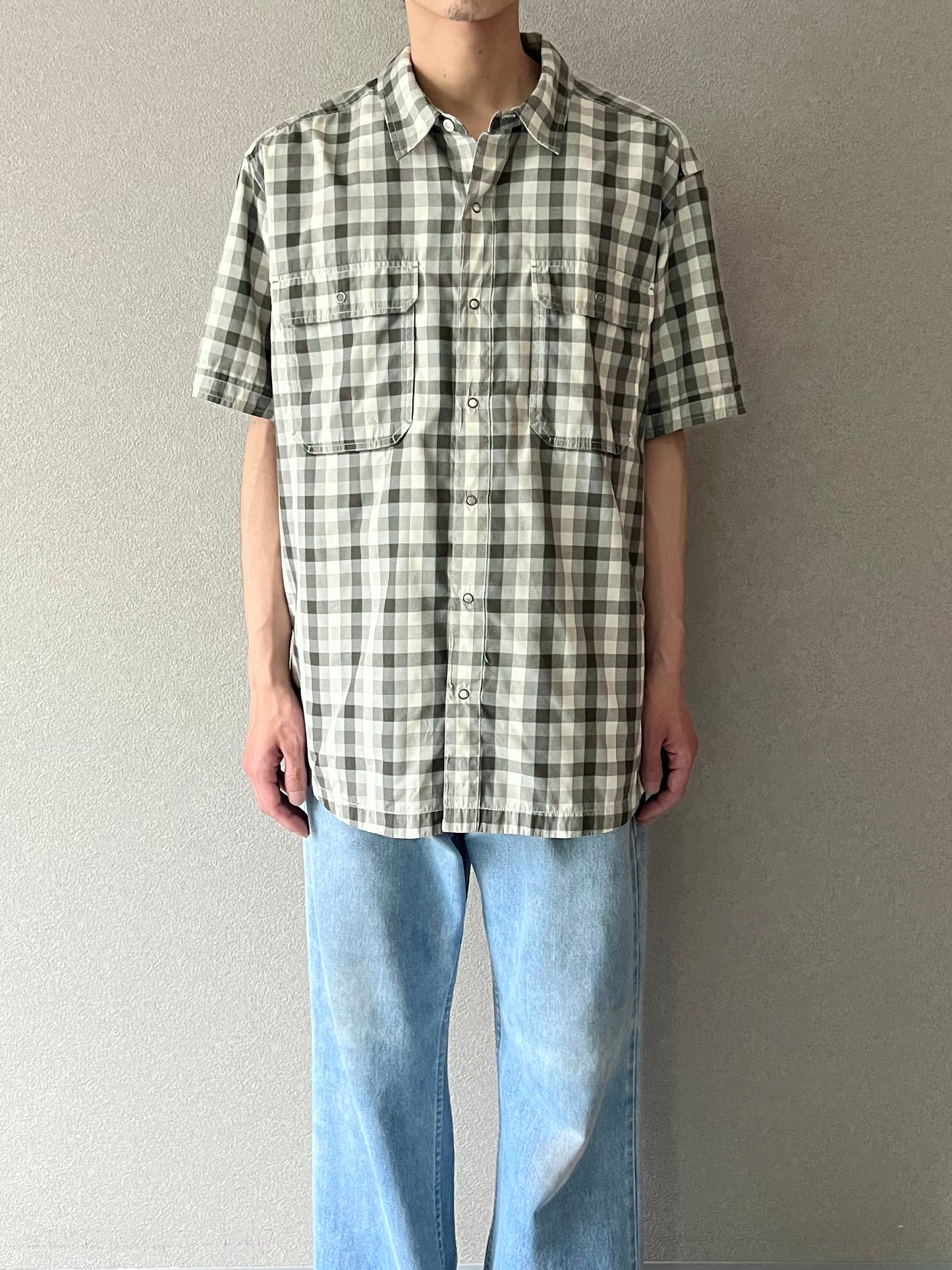 00's patagonia S/S nylon shirt