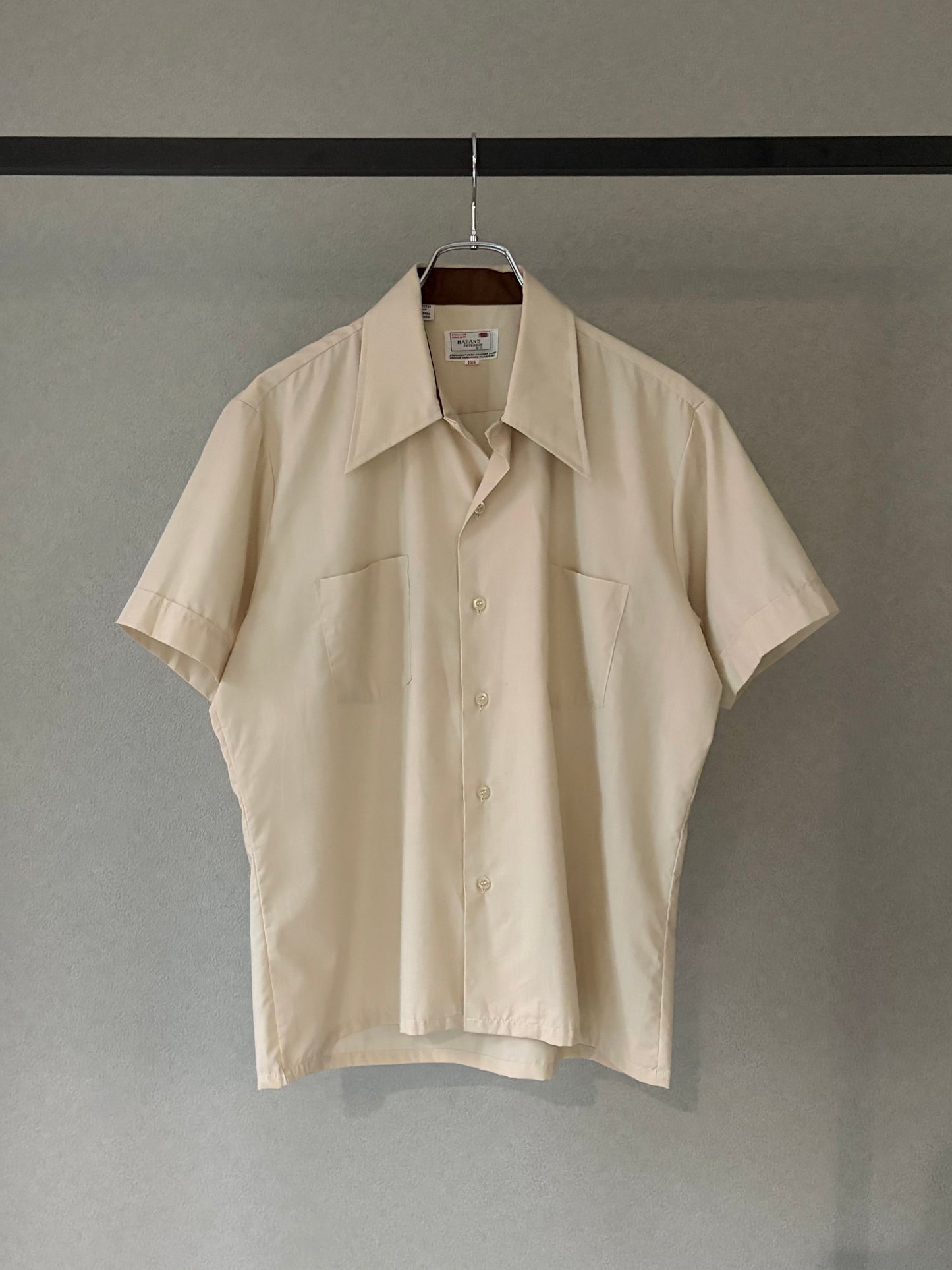 70's〜 HABAND S/S open collar shirt