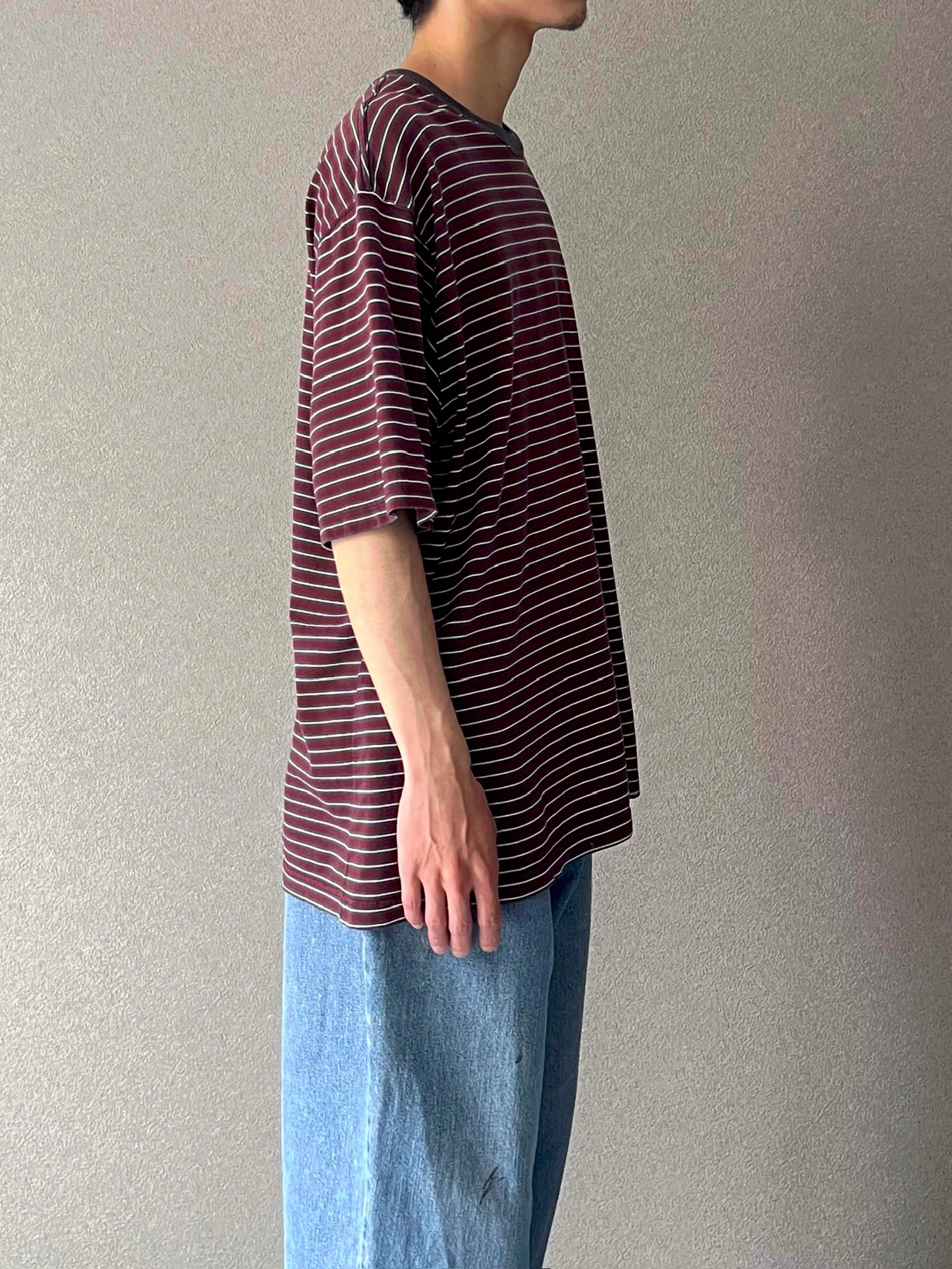 00's GAP border t-shirt